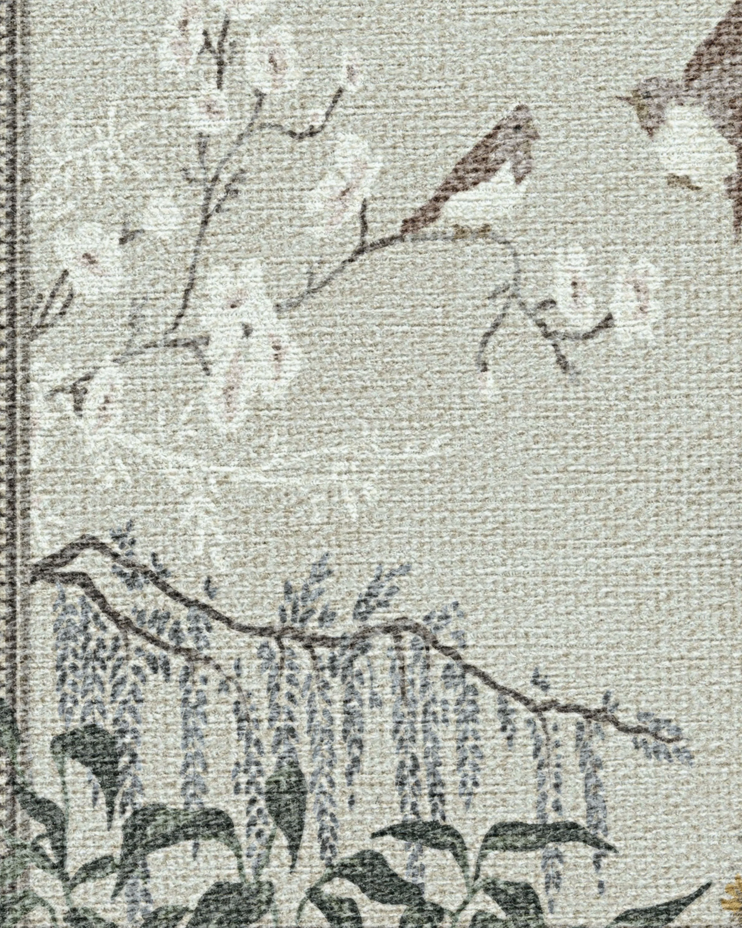 Wren Charcoal & Opal Flatwoven Rug