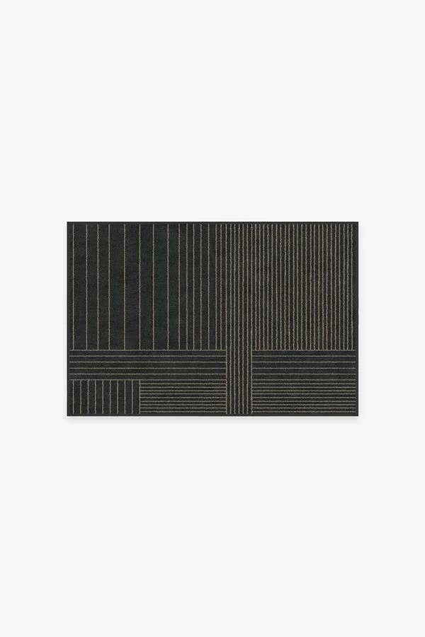 Bowie Charcoal Flatwoven Rug