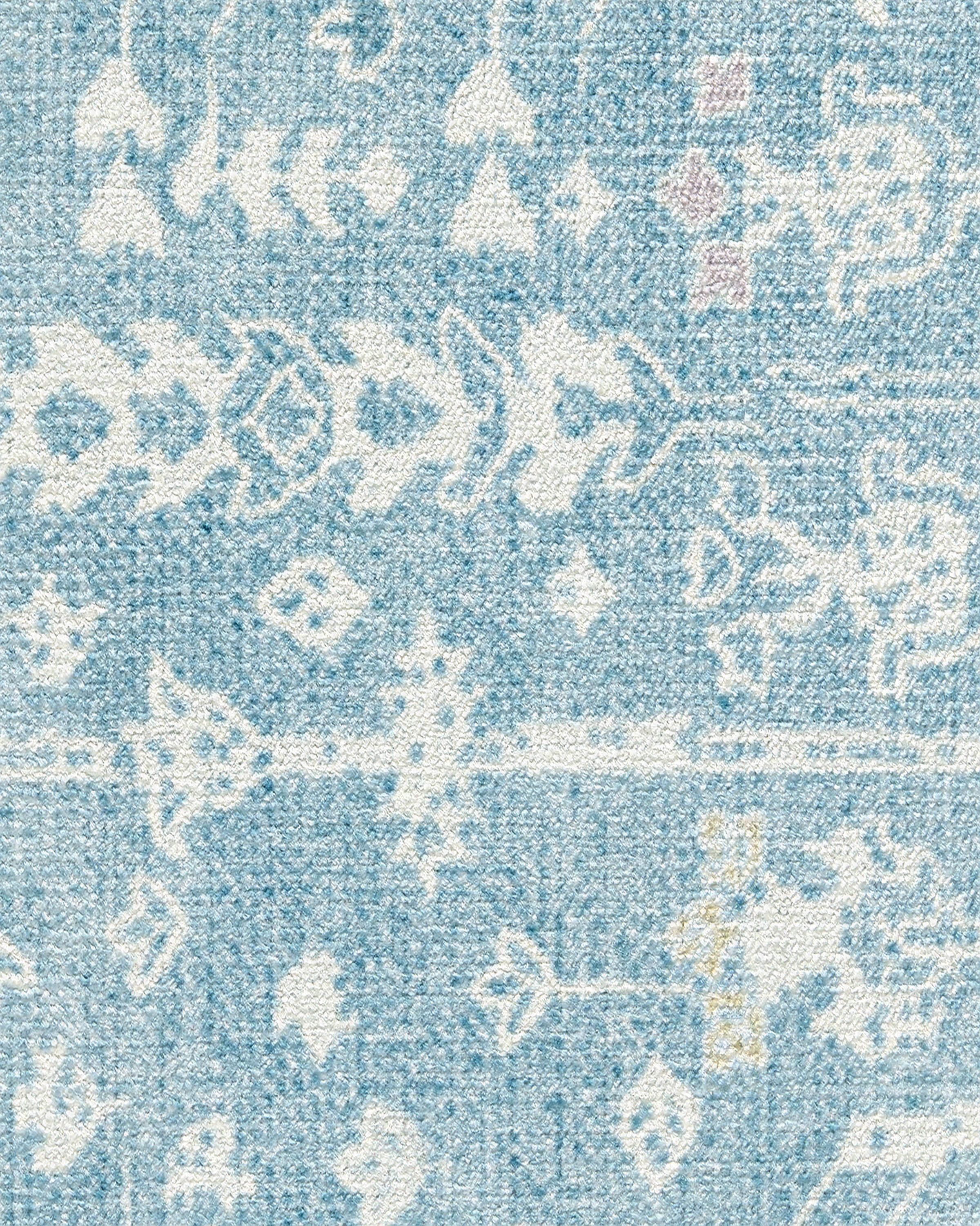 Palmetto Coastal Blue Rug by Gray Malin