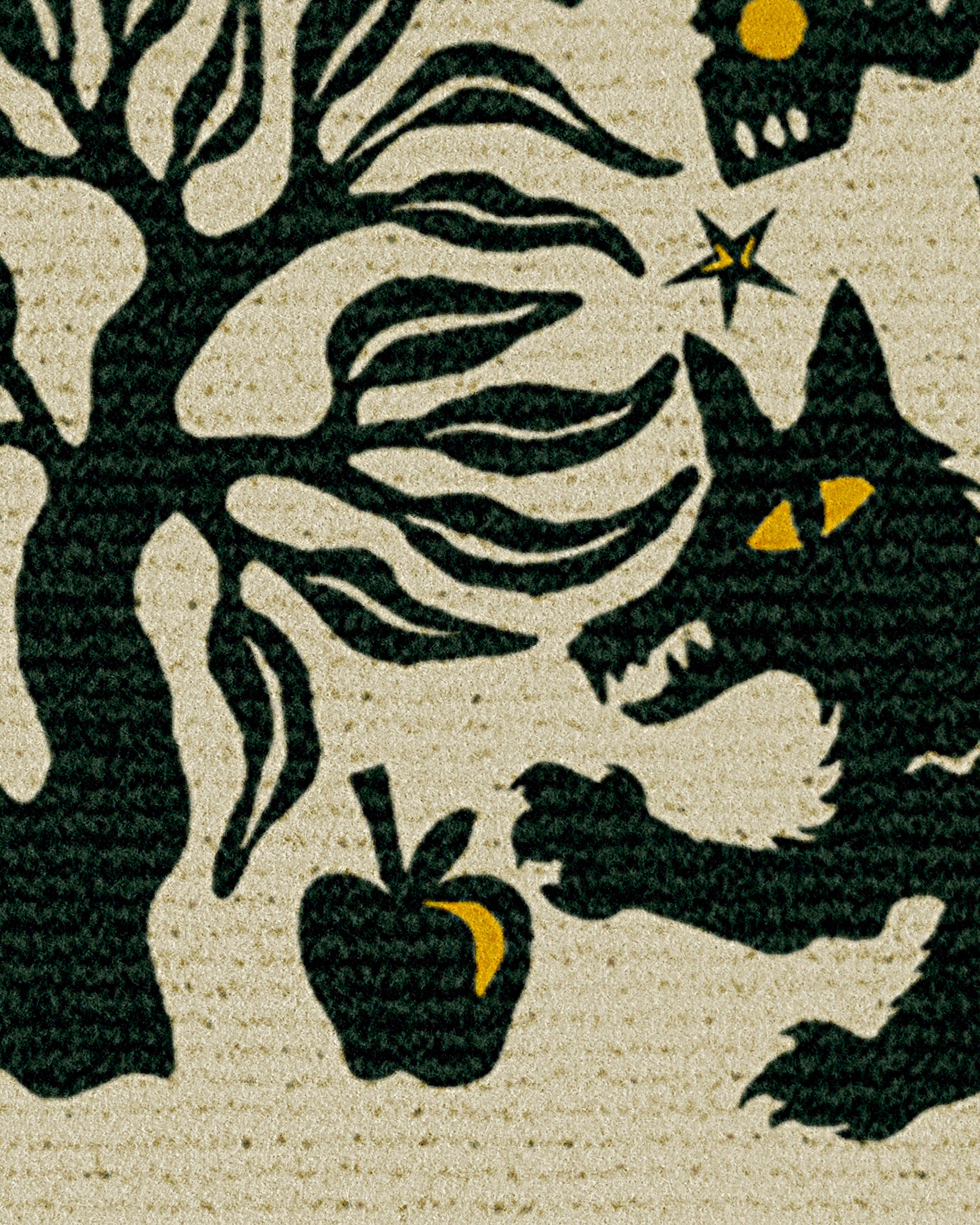 Nocturnal Creatures Large Doormat