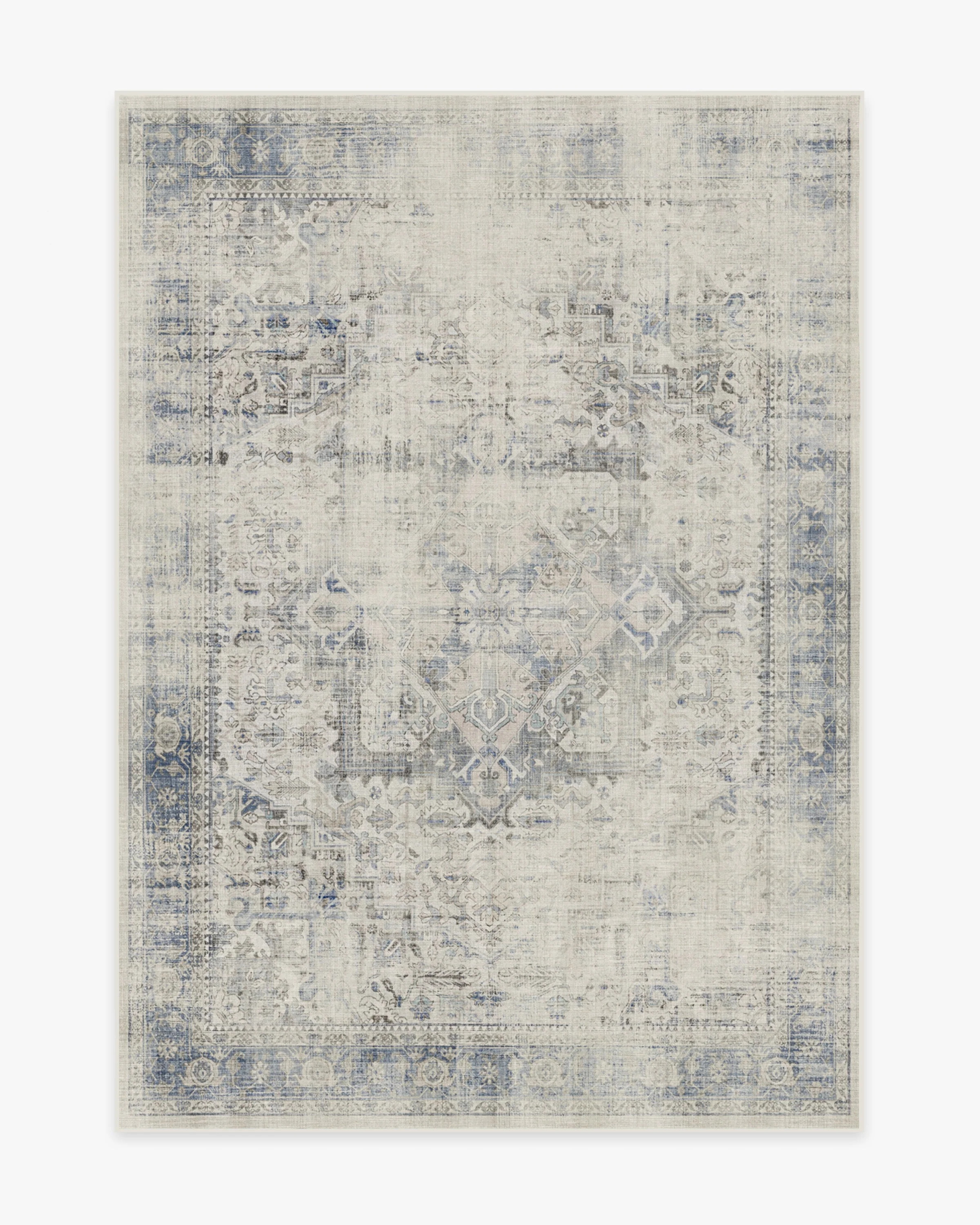 Kamran Blue Quartz Rug