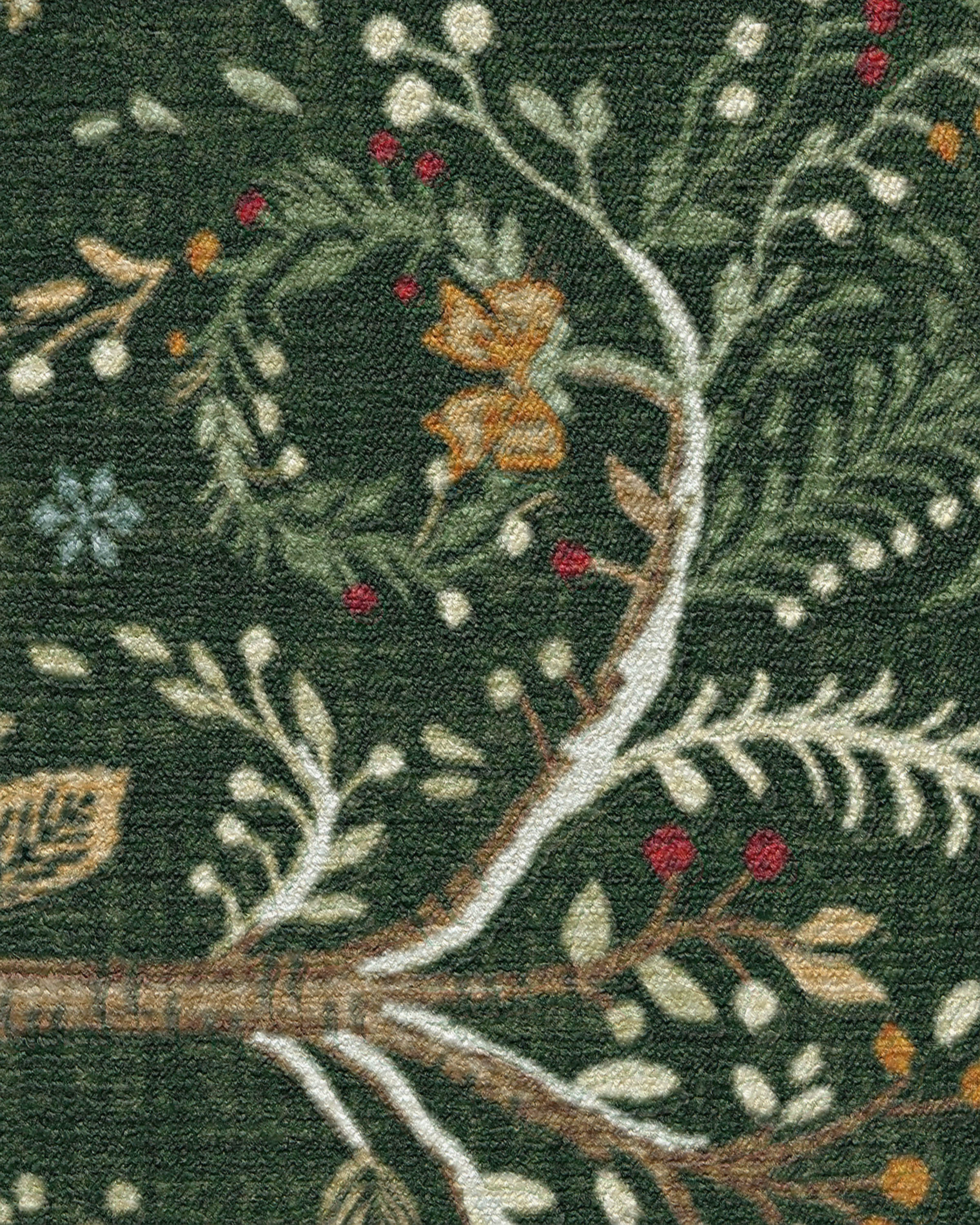 Elwood Forest Green Rug