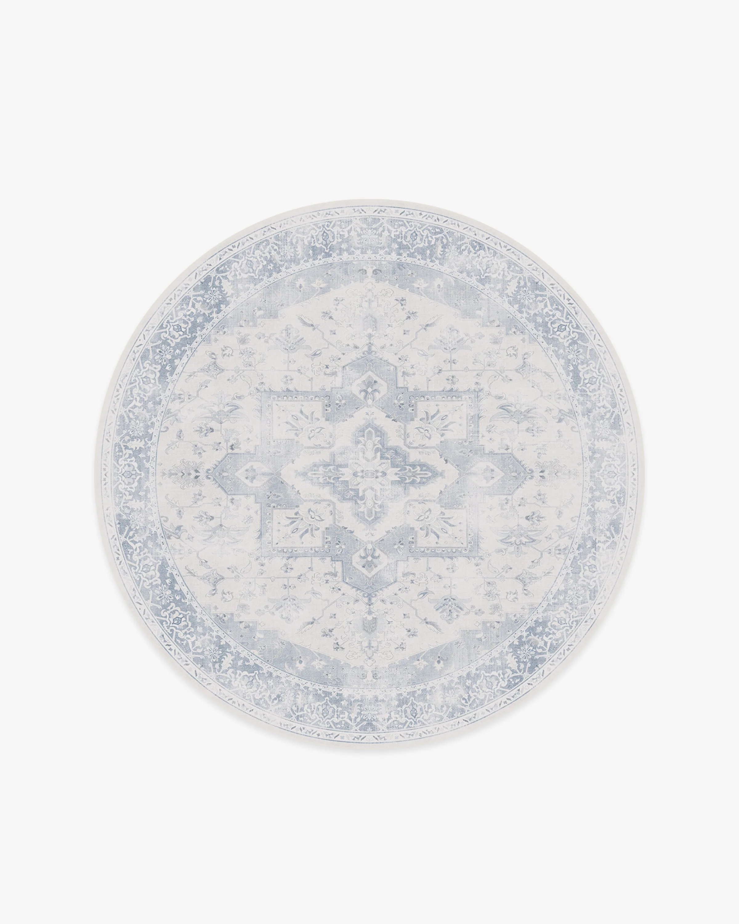 Kira Soft Blue Flatwoven Rug