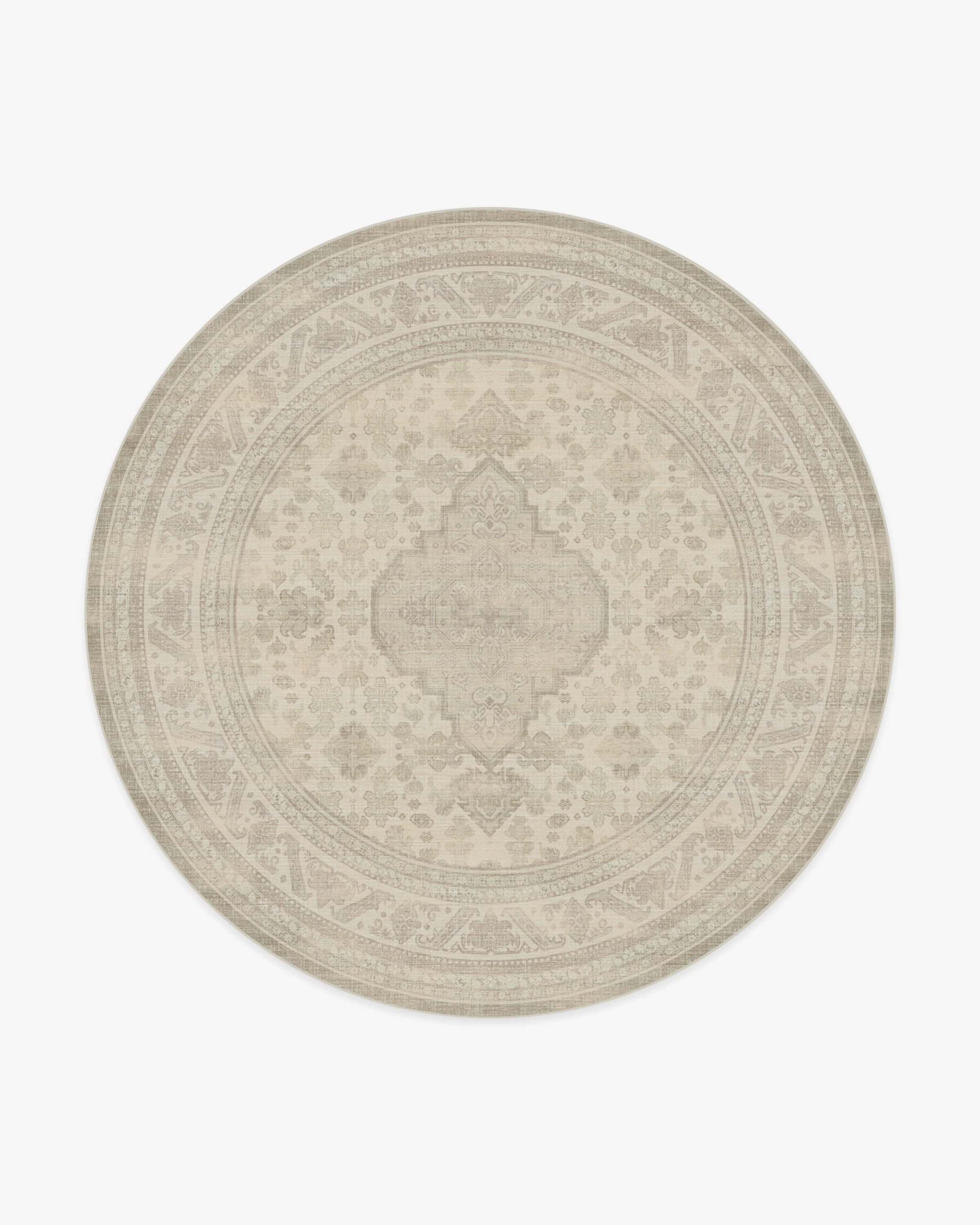 Rowan Soft Grey & Ivory Rug