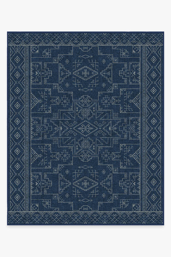 Leelu Navy Blue Rug
