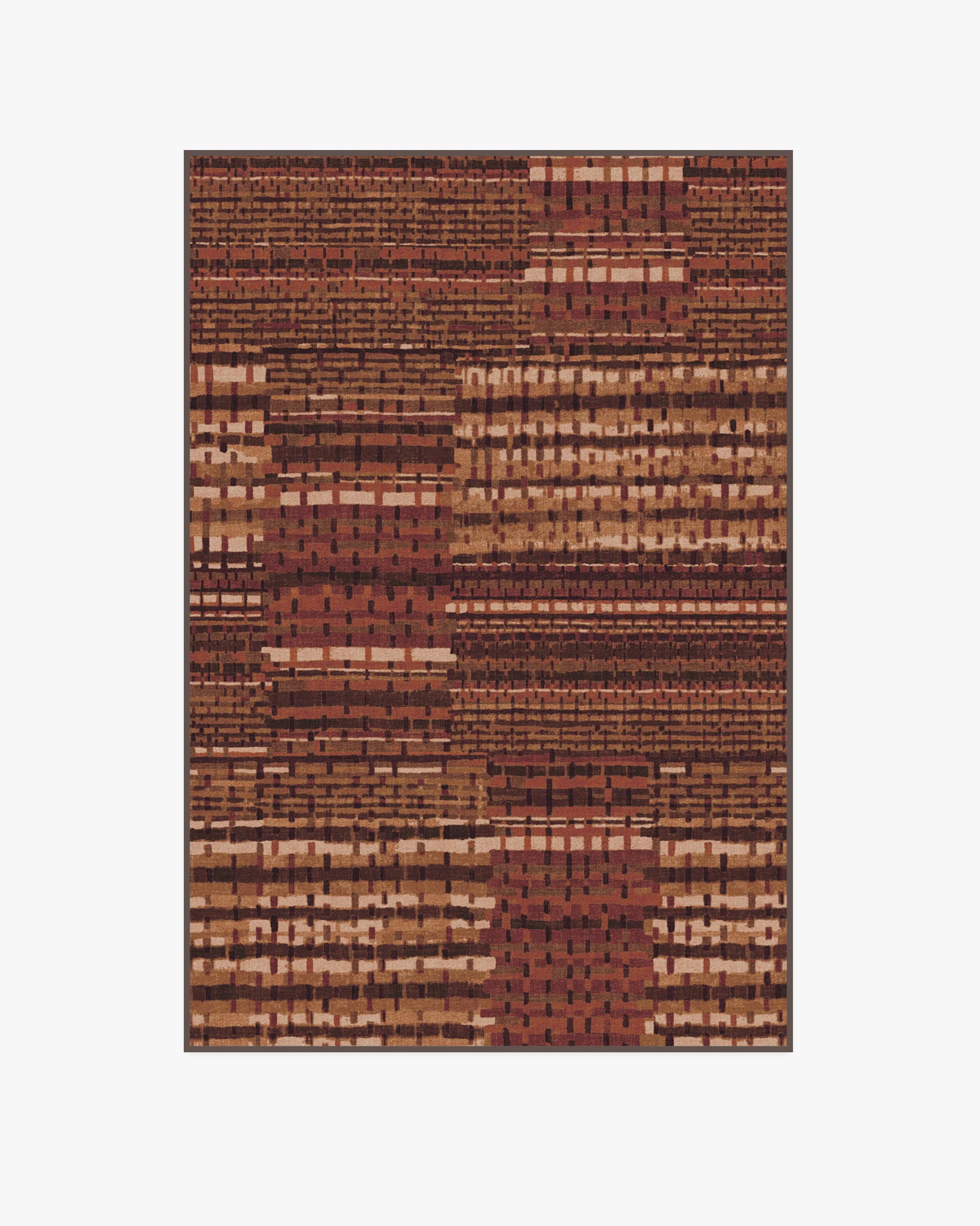 Solene Amber Red Rug