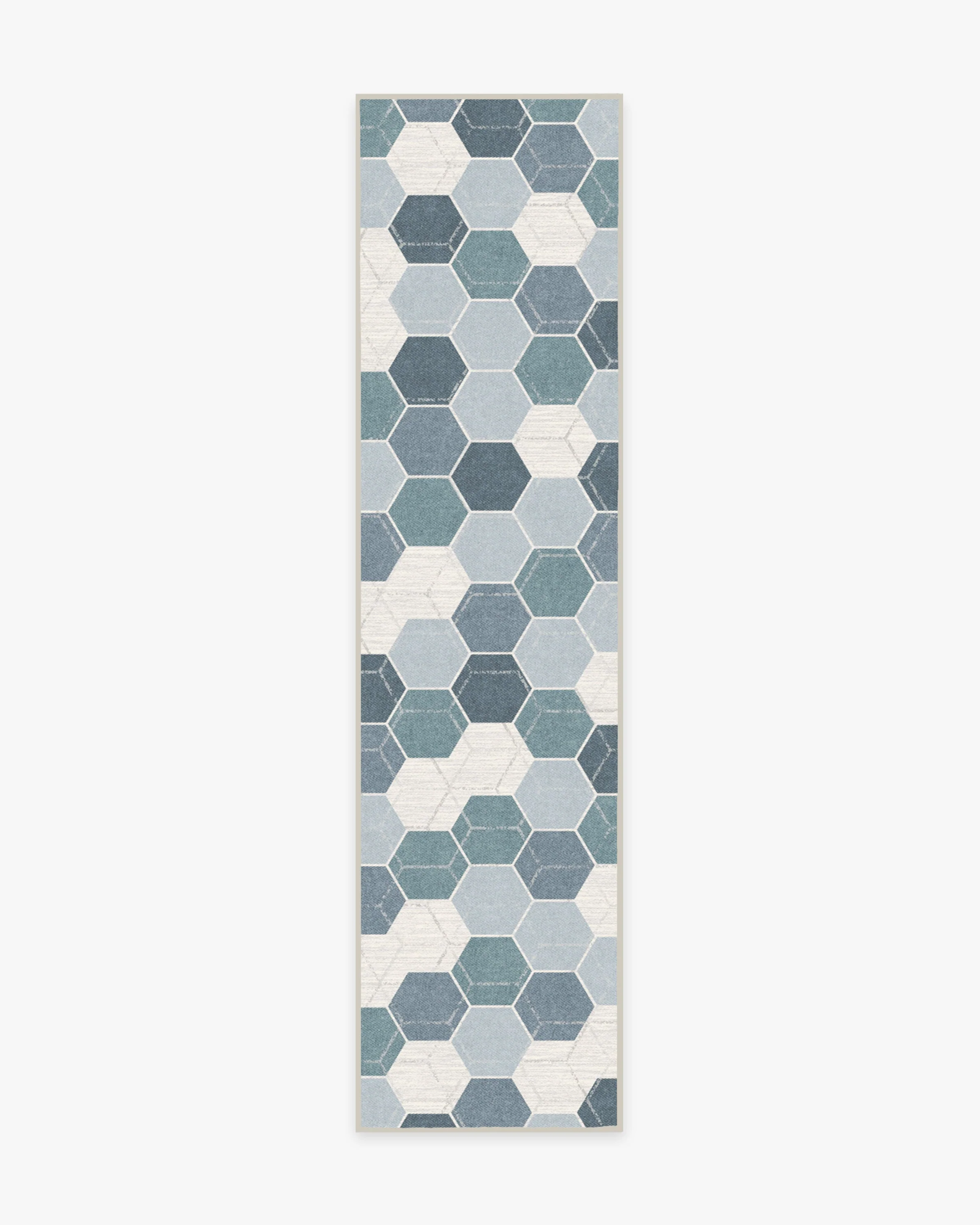 Prisma Slate Blue Flatwoven Rug