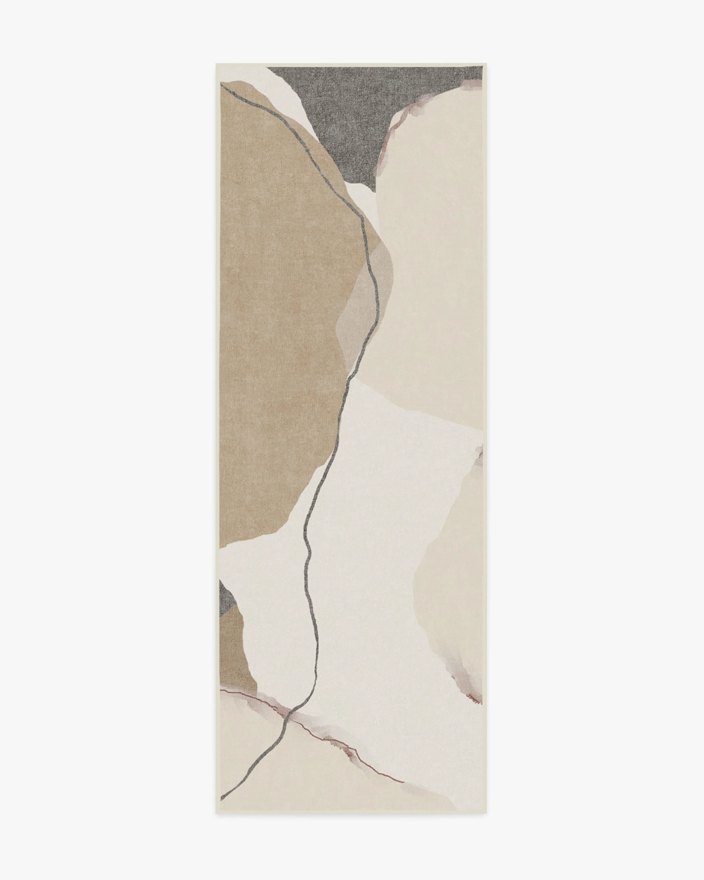 Loire Ivory Quartz Flatwoven Rug by Nina Takesh