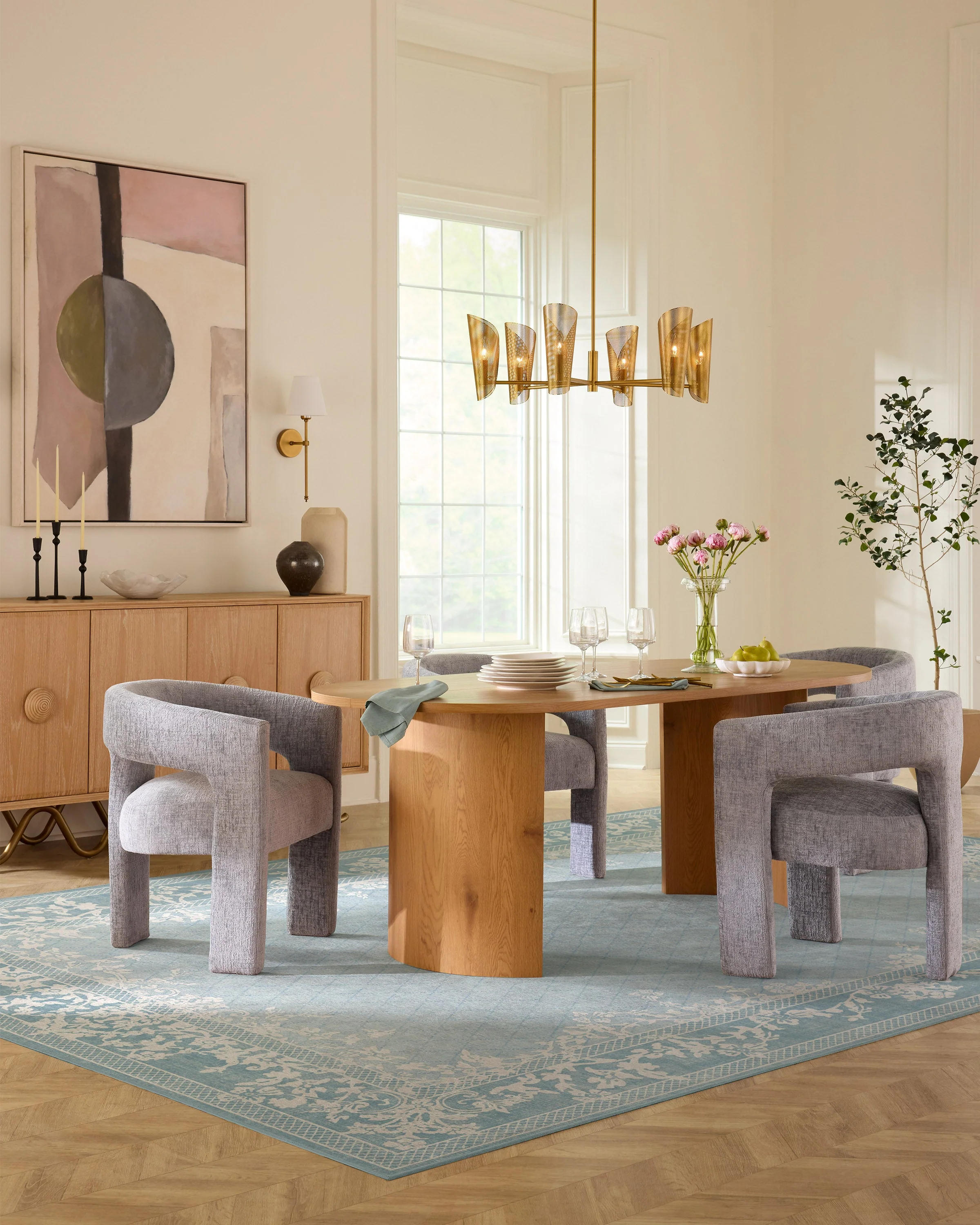 Juliet Slate Blue Rug