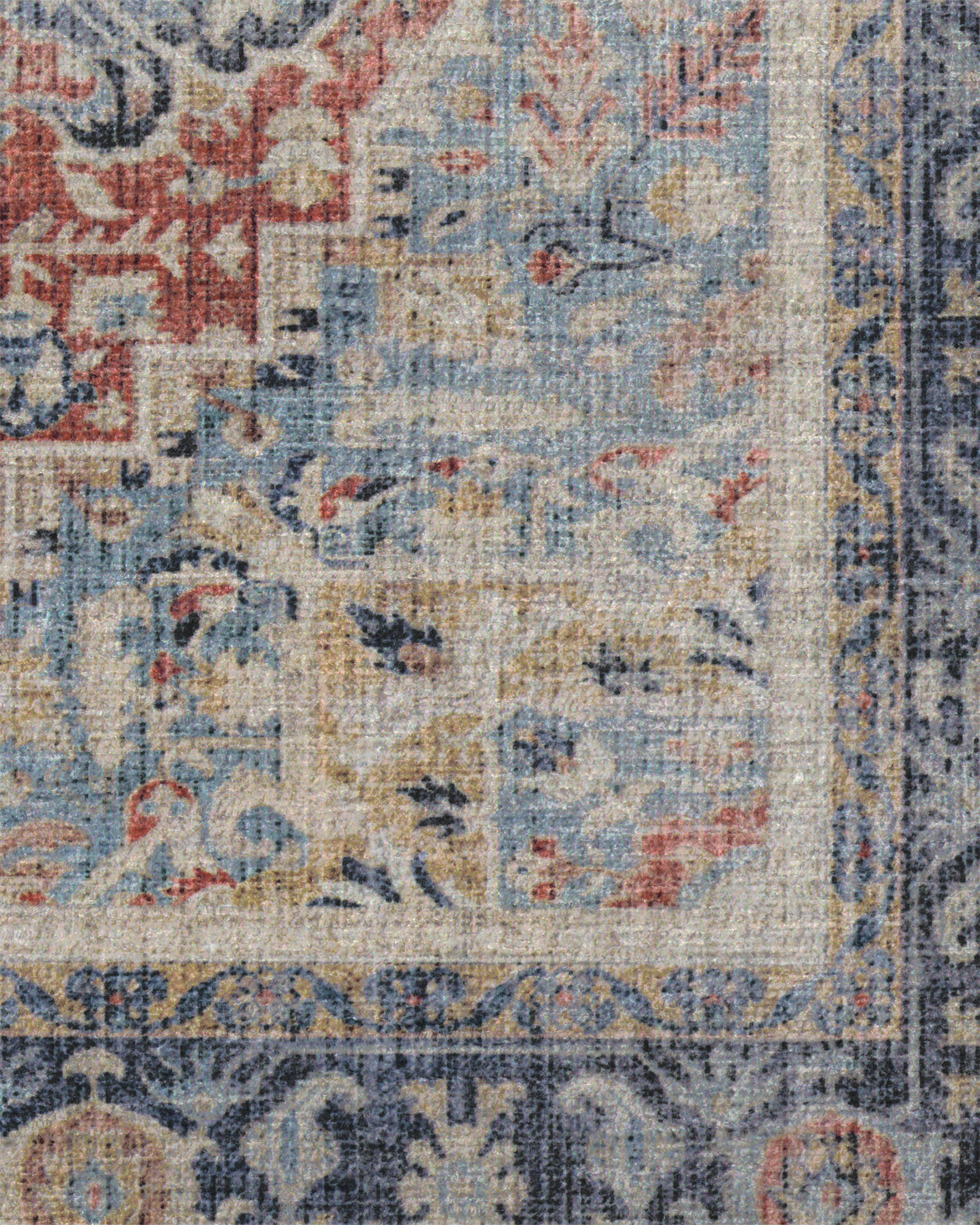 Kamran Cayenne Red Flatwoven Rug