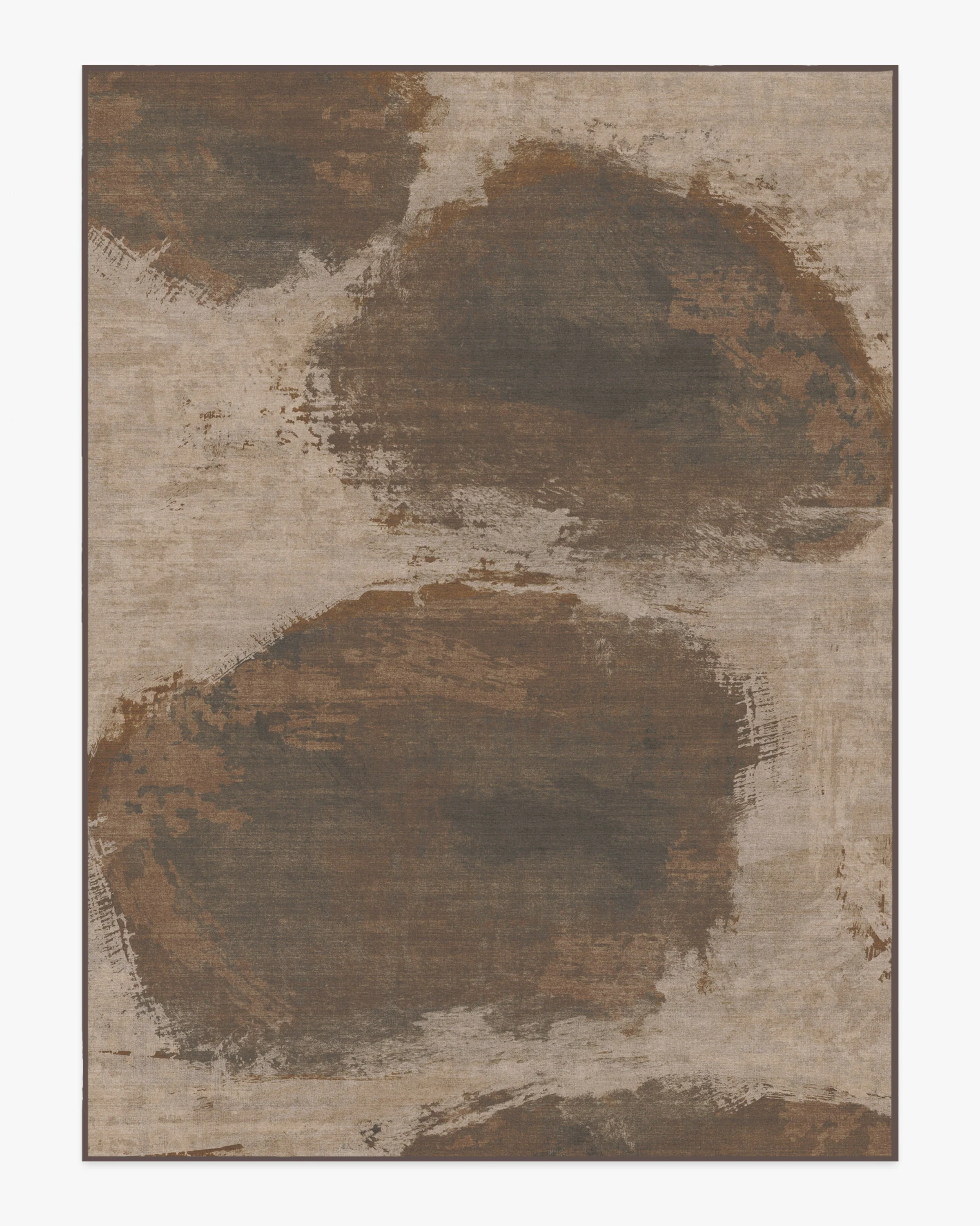 Jorda Bronze Natural Flatwoven Rug by Architectural Digest