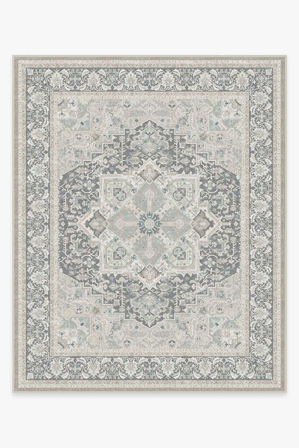 Hendesi Heriz Abalone Flatwoven Rug