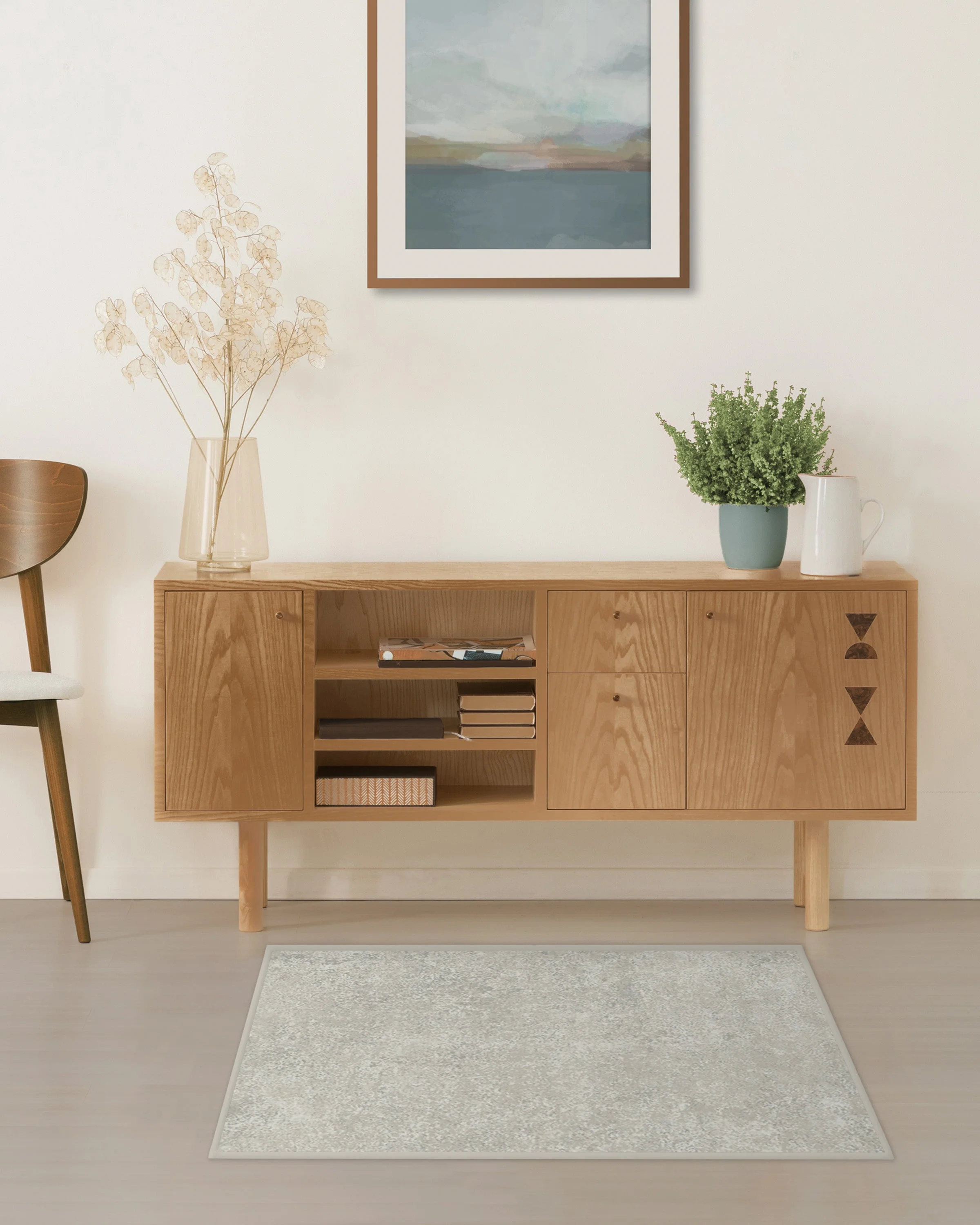 Serenata Ash Grey Flatwoven Rug