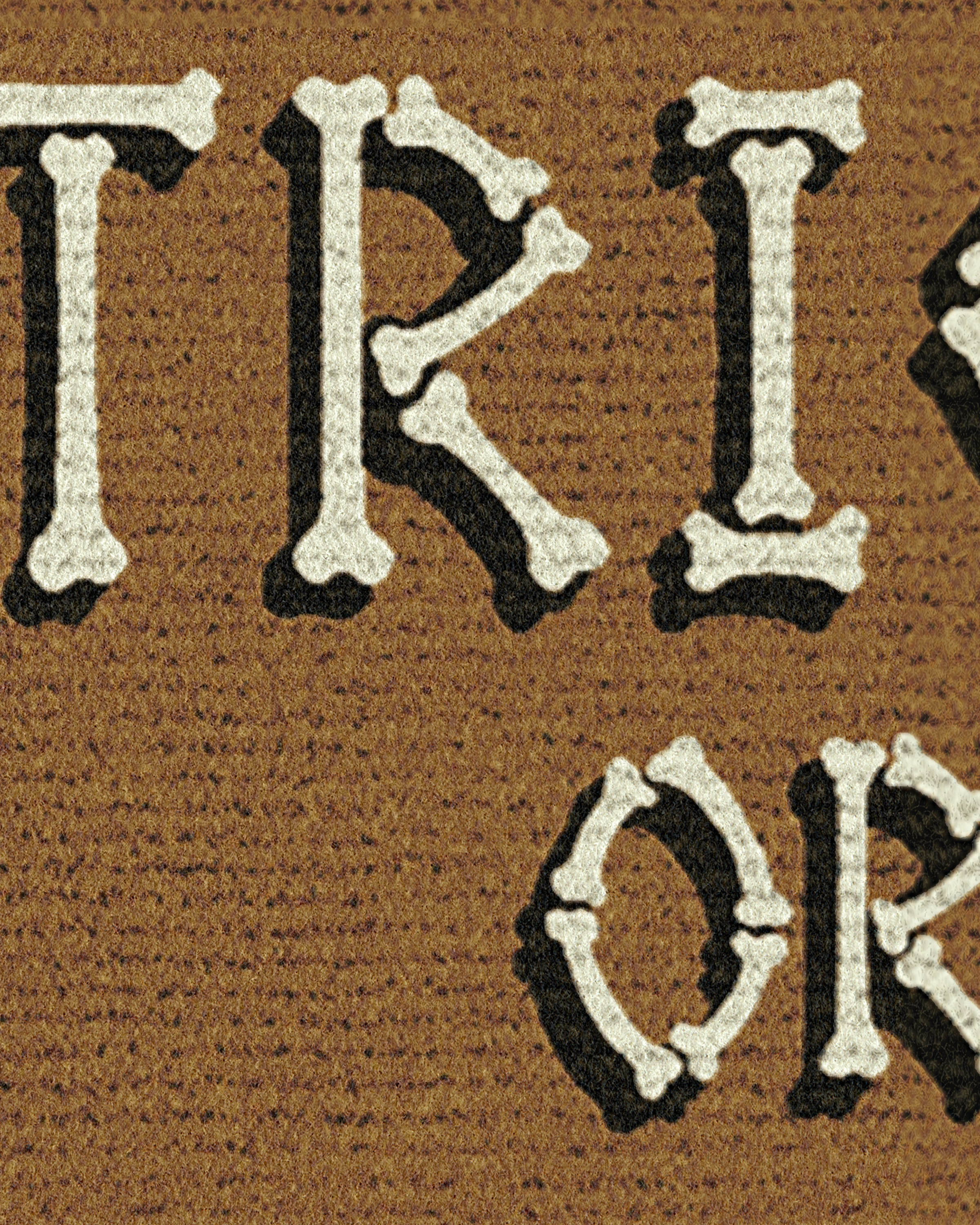 Trick or Treat Large Doormat