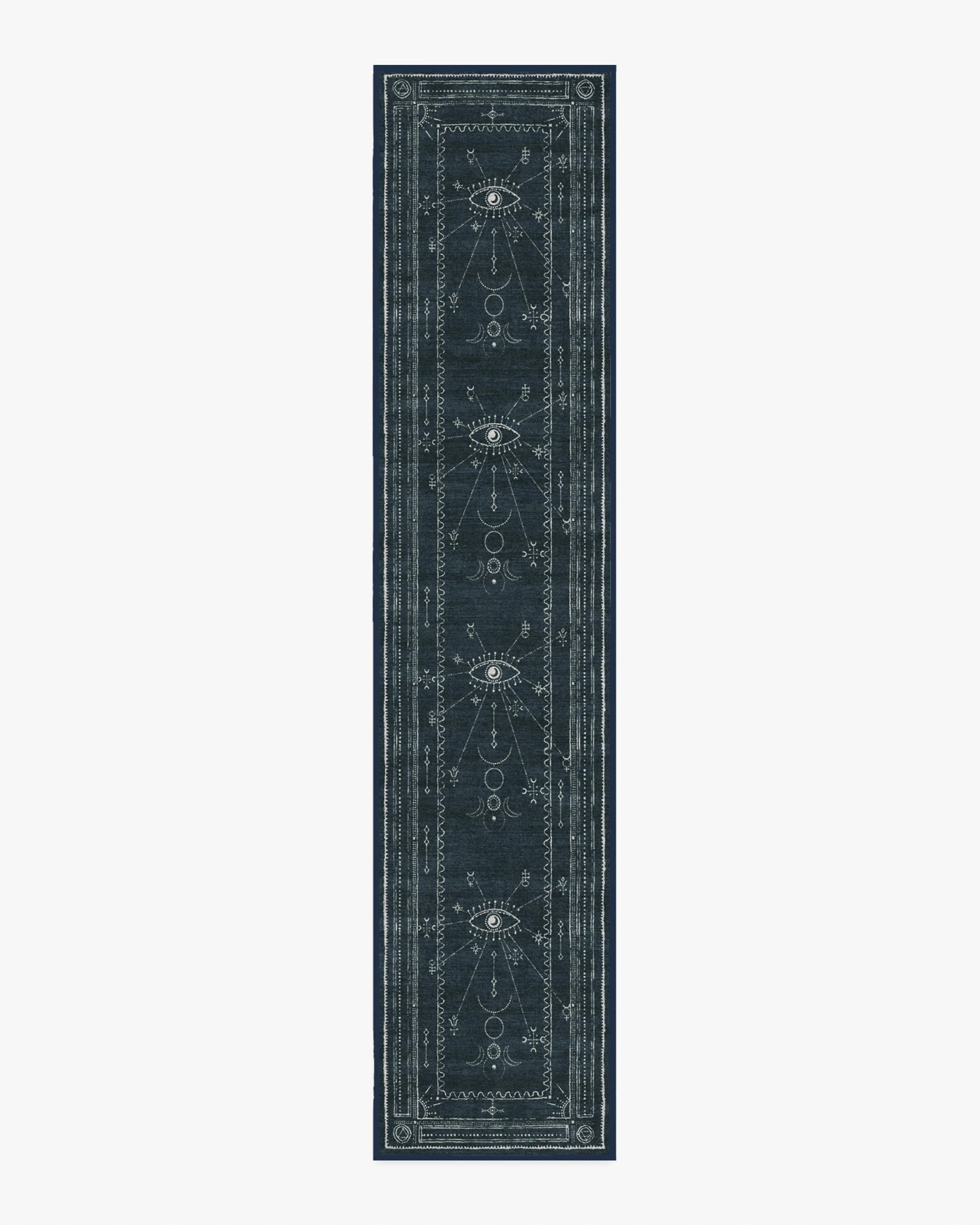 Velith Midnight Blue Flatwoven Rug