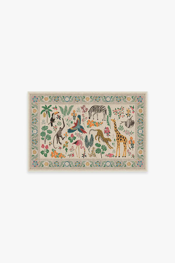 Jingle Jungle Rug by Iris Apfel