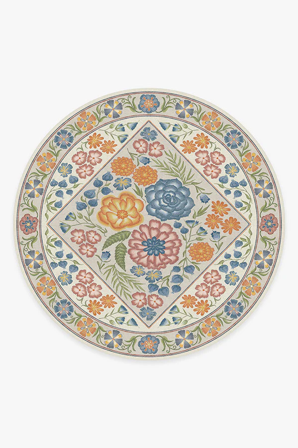Prado Blue Bouquet Rug