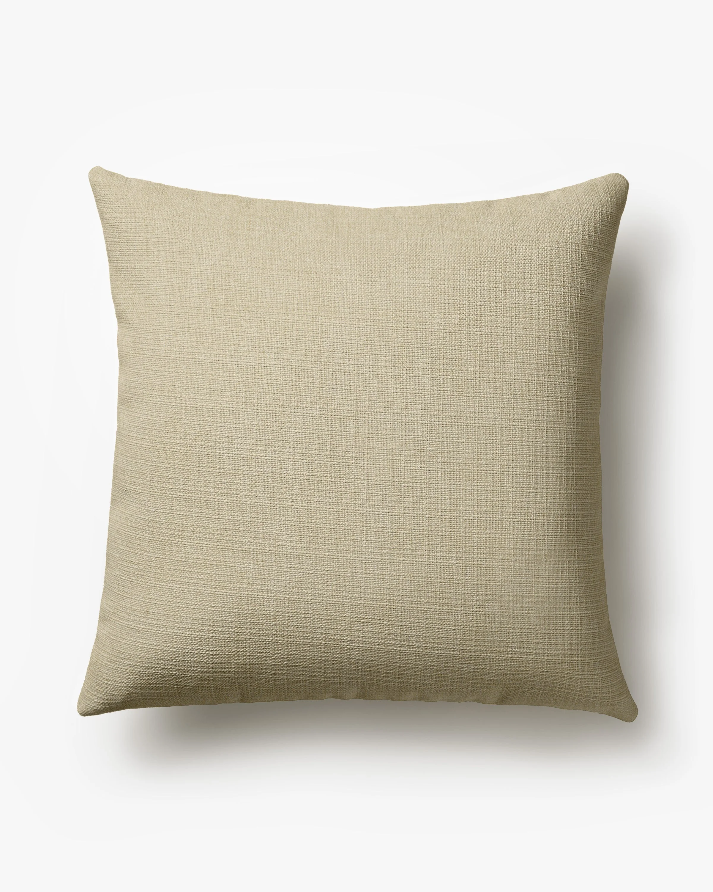 Natural Woven Throw Pillow