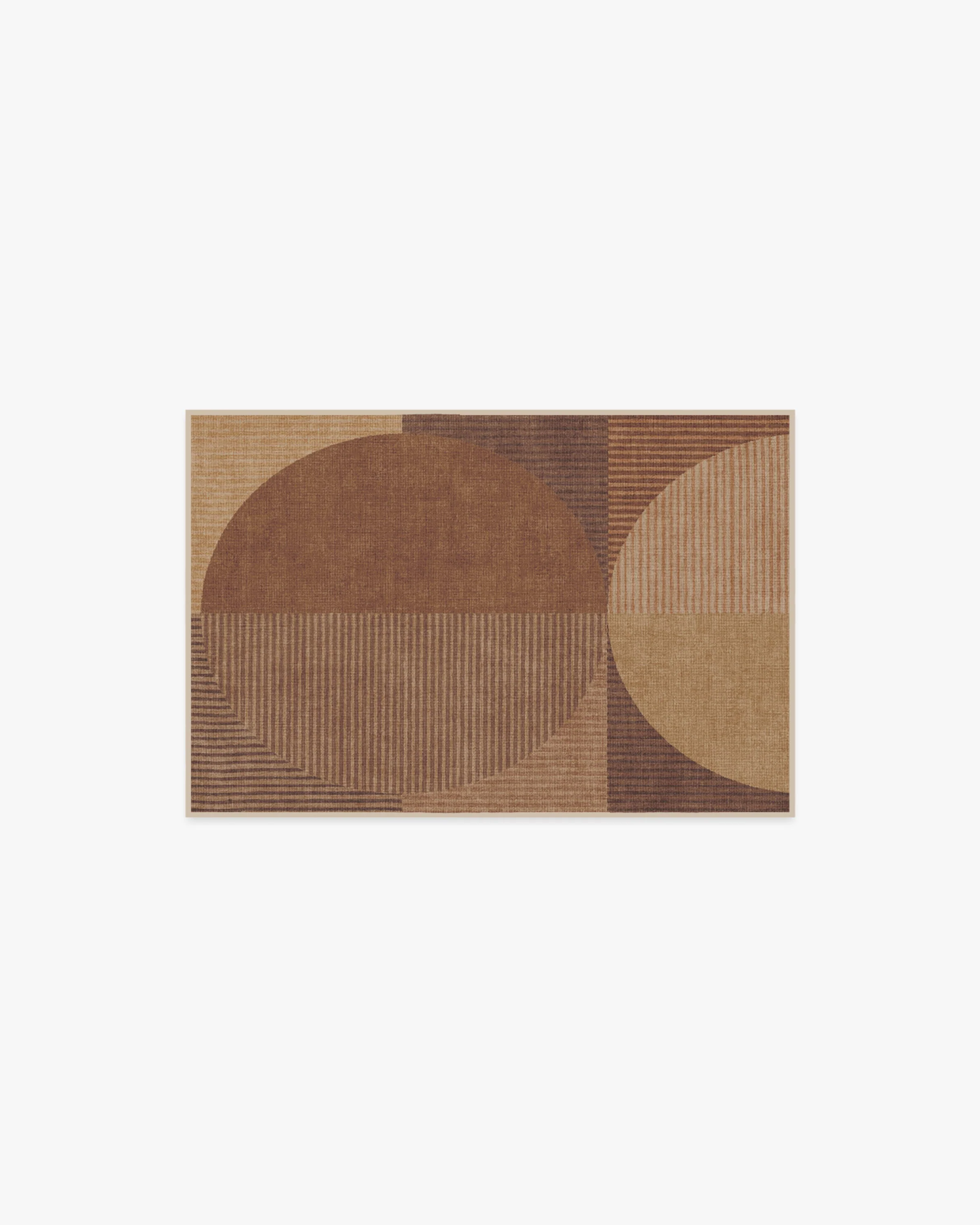 Harlow Copper & Brown Flatwoven Rug