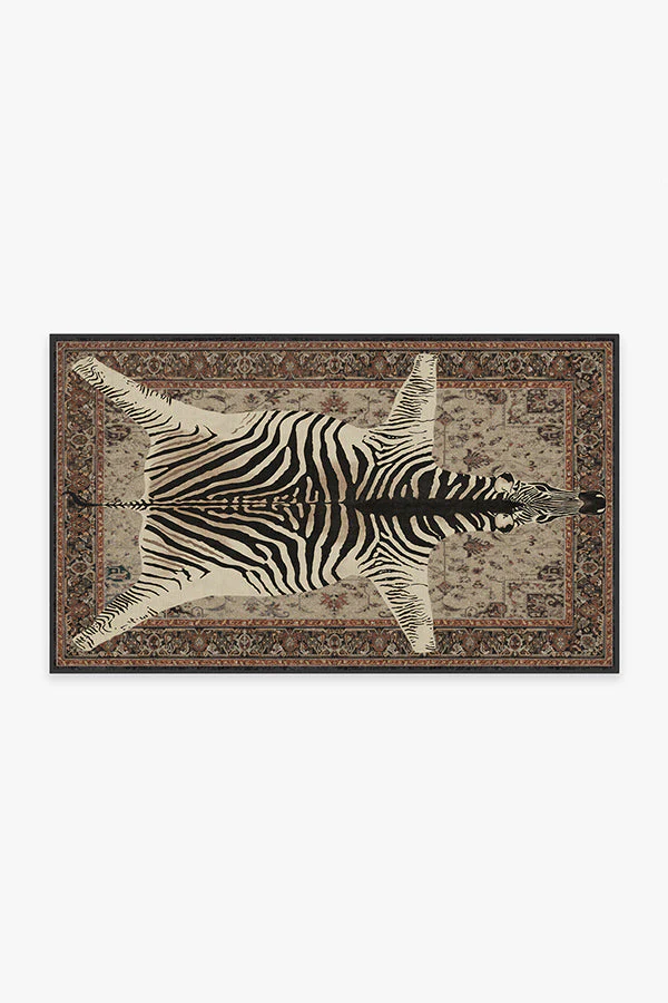 On Safari Hazel Flatwoven Rug by Iris Apfel