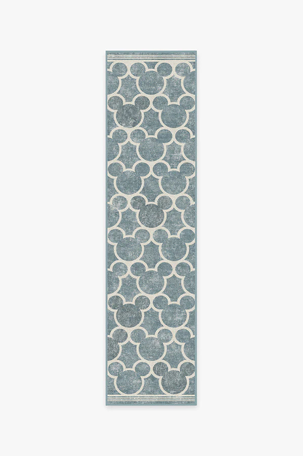 Mickey Trellis Slate Rug