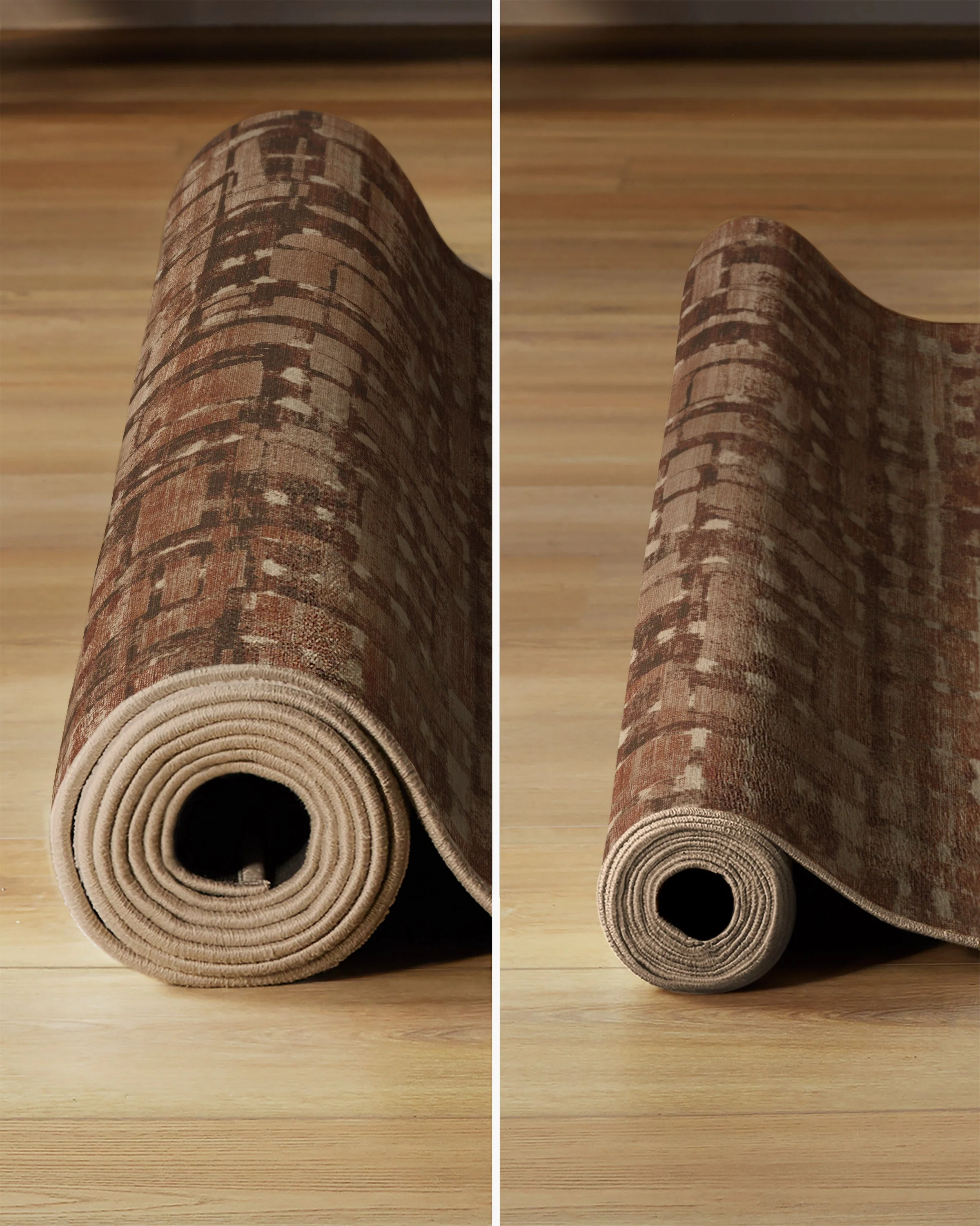 Brooklyn Copper Clay Rug by Architectural Digest