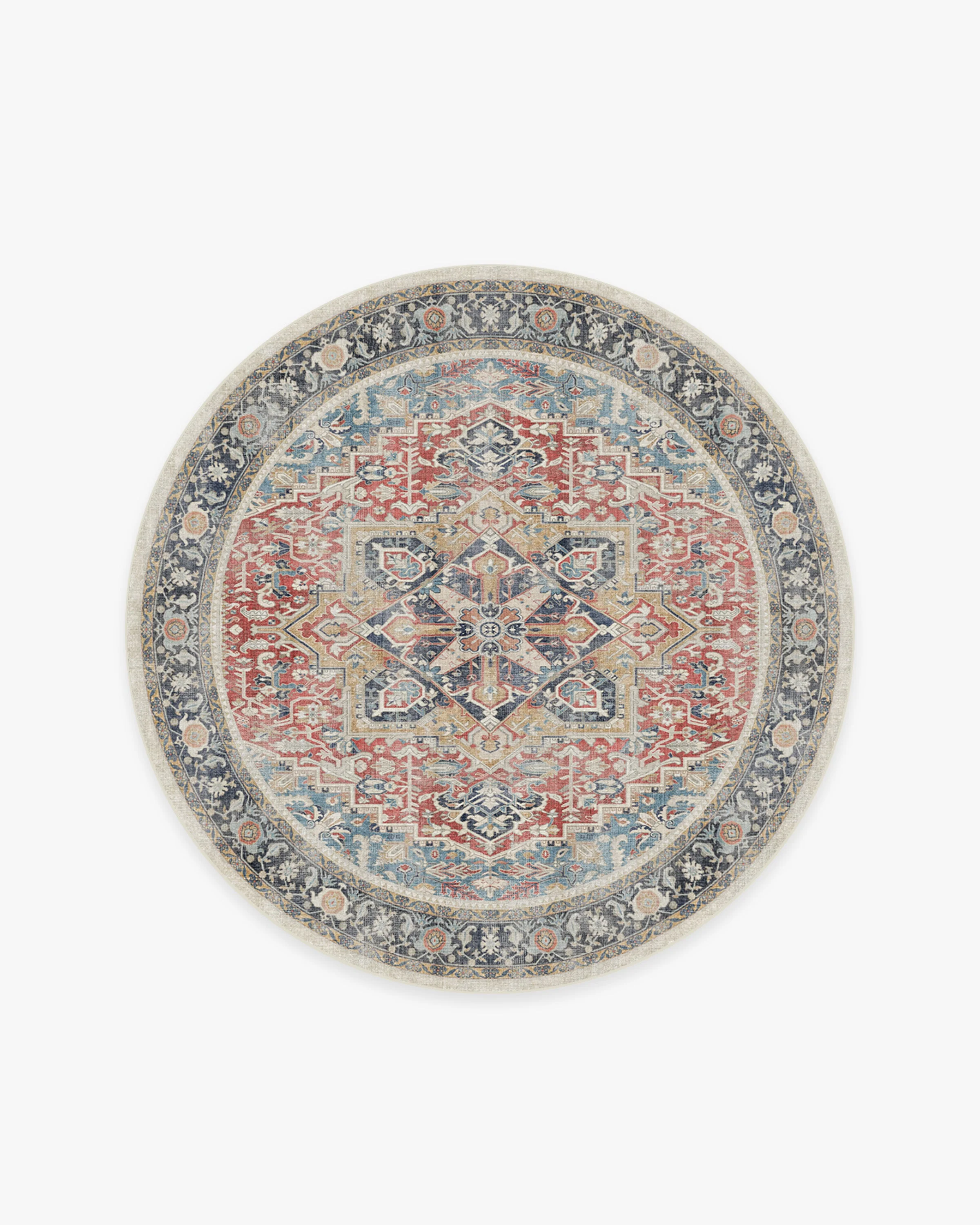 Kamran Cayenne Red Flatwoven Rug