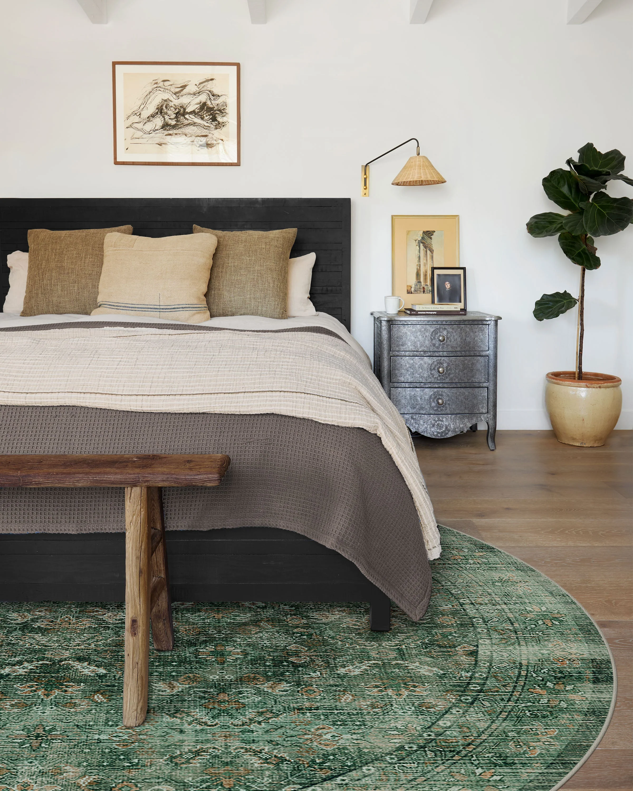 Frances Jade Green Rug