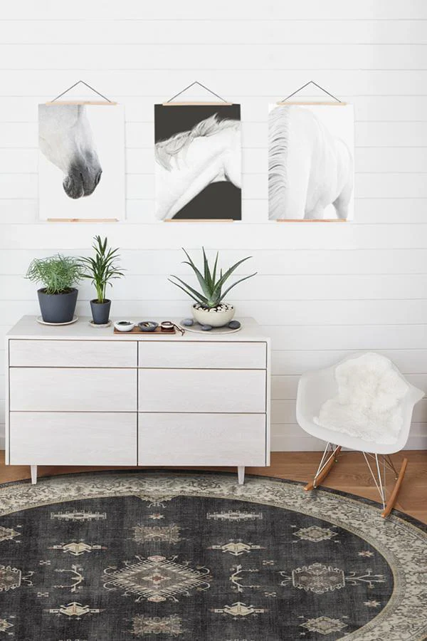 Verena Dark Wood Flatwoven Rug