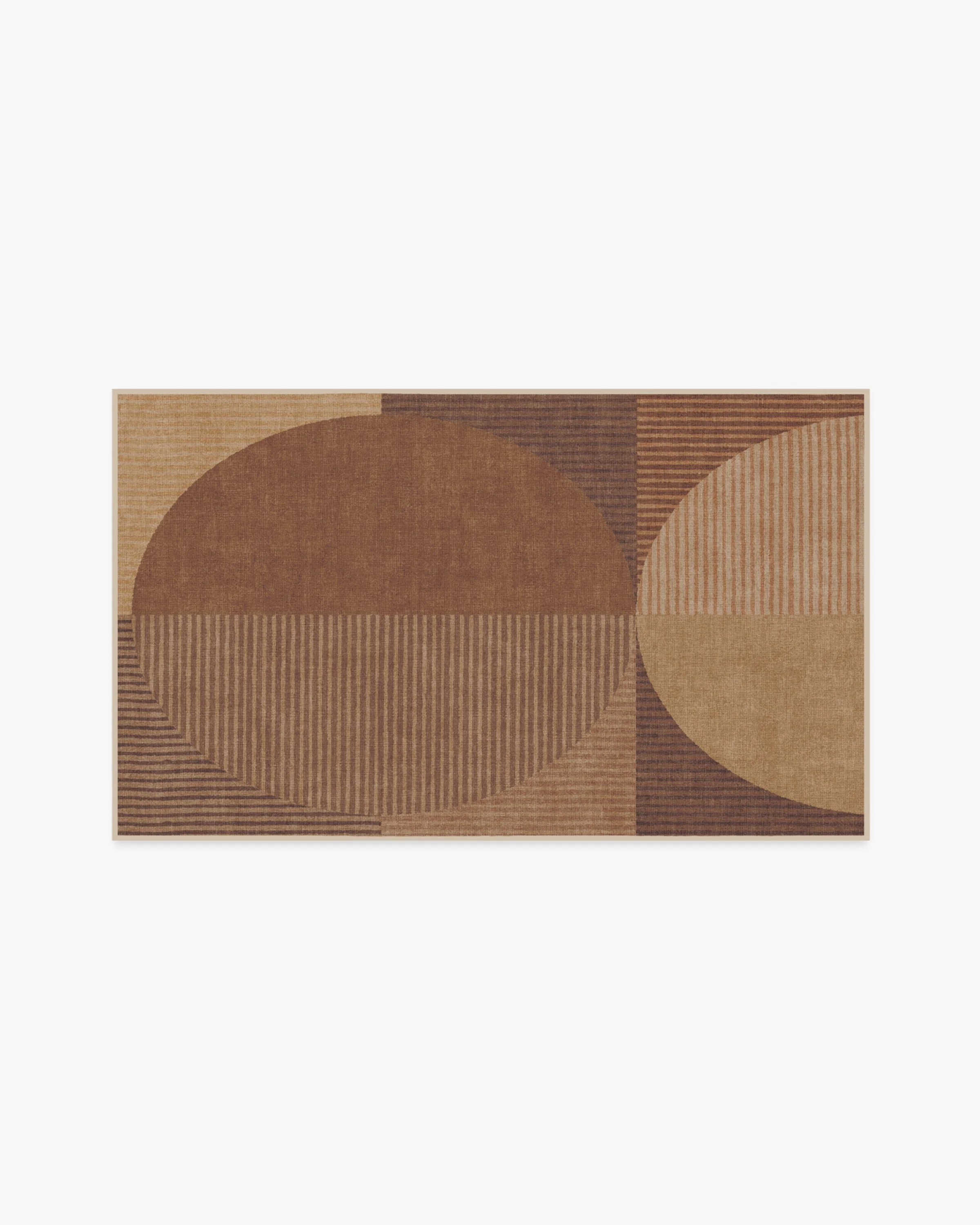 Harlow Copper & Brown Flatwoven Rug