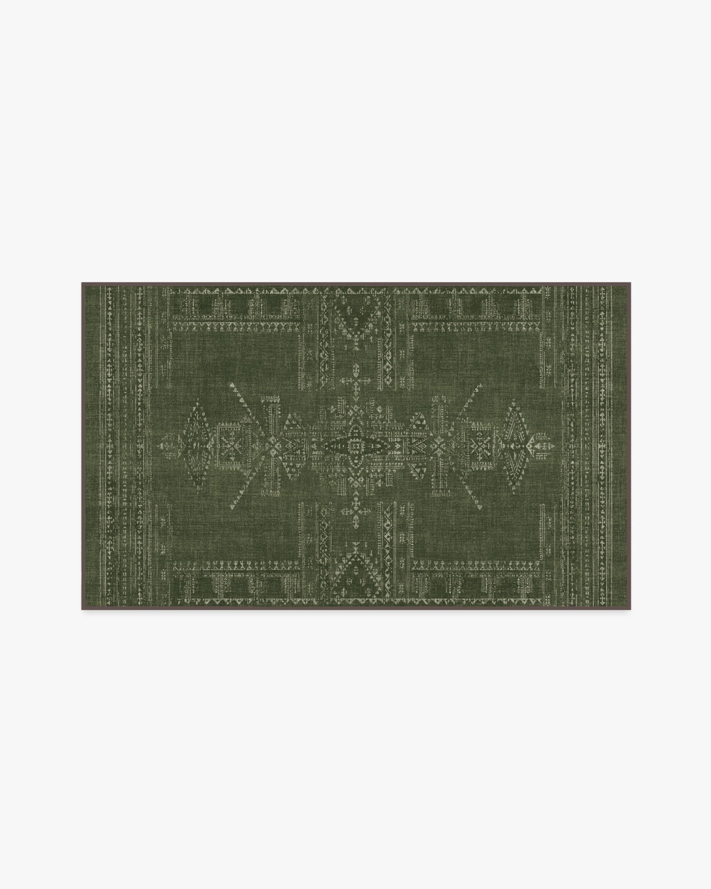 Amira Green Flatwoven Rug by Martyn Lawrence Bullard