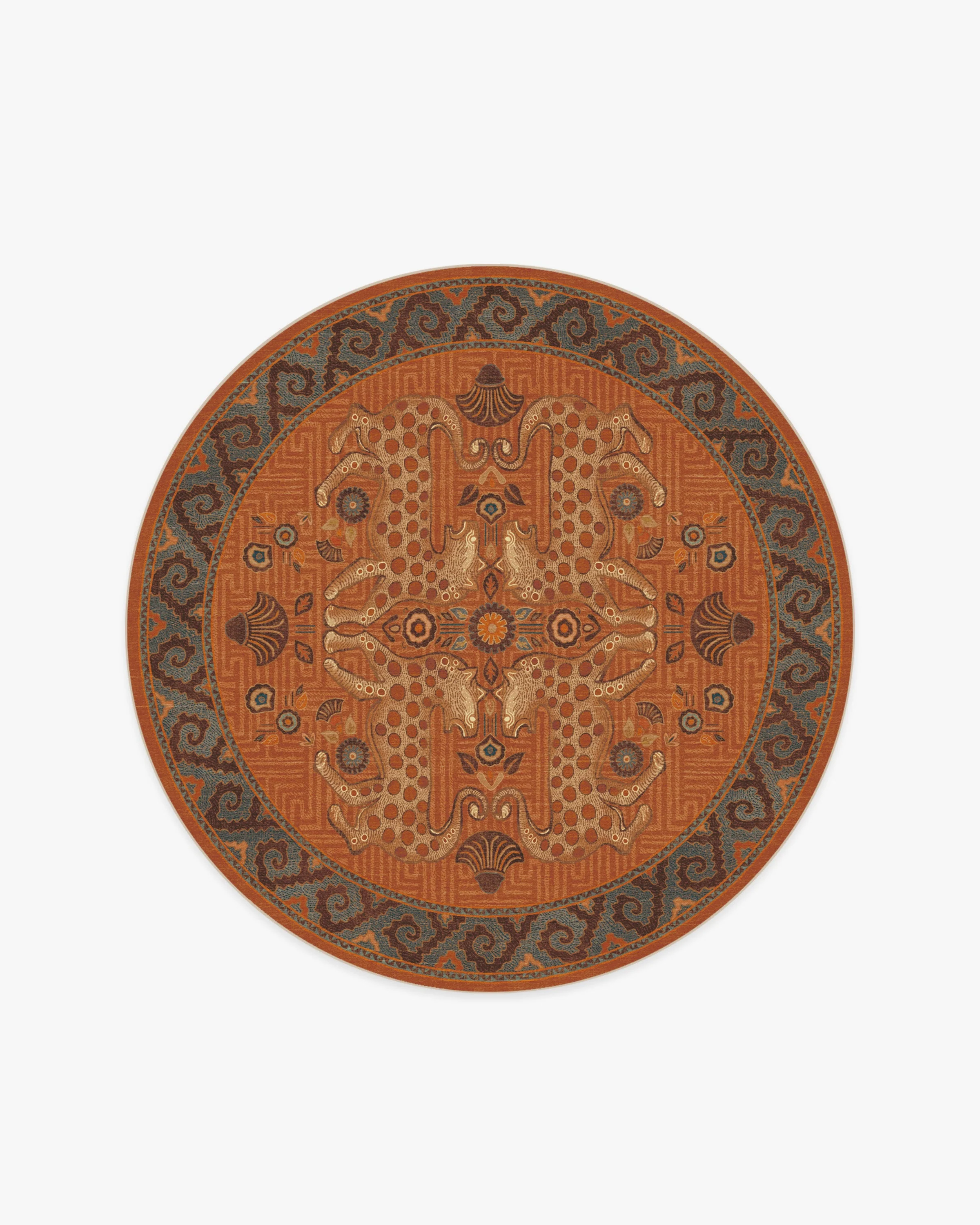 Eartha Terracotta Rug by Justina Blakeney