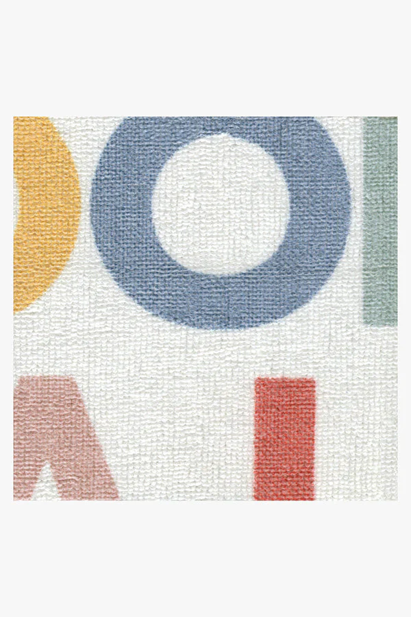 Ooh La La Multicolor Bath Mat