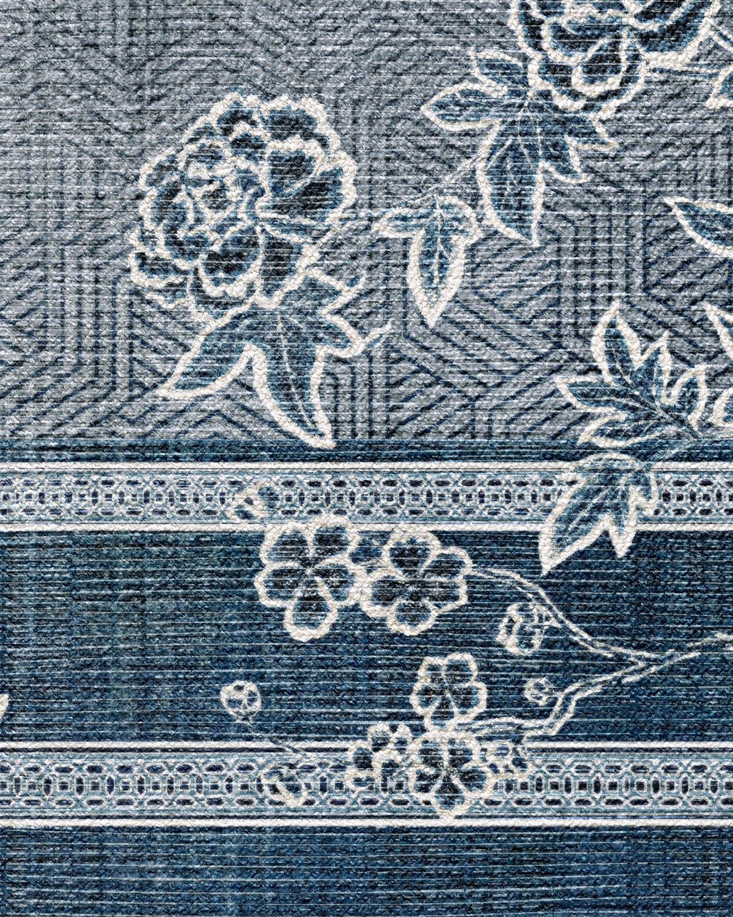 Draper Blue Rug by Gracie