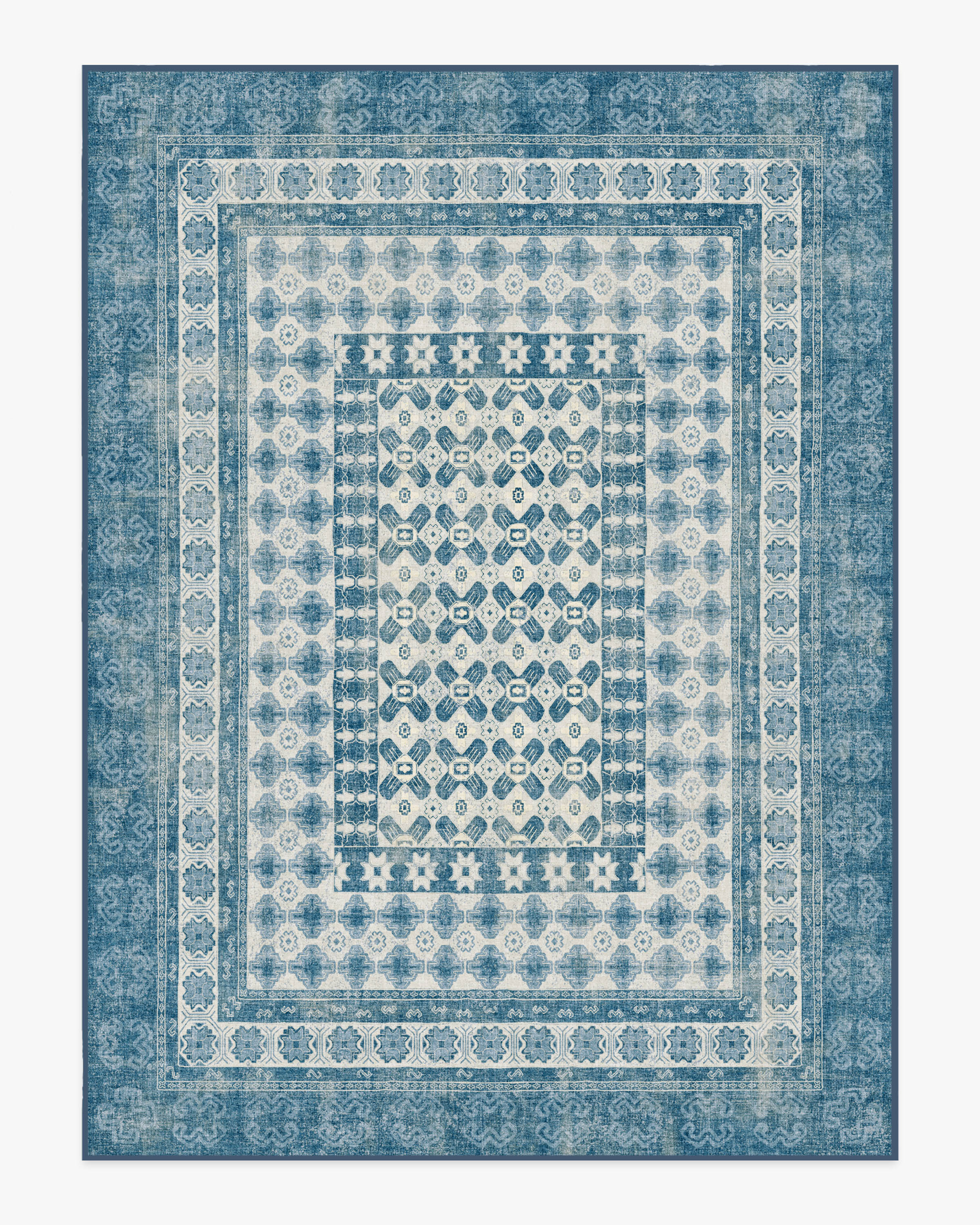 Cyrus Ocean & Ivory Rug