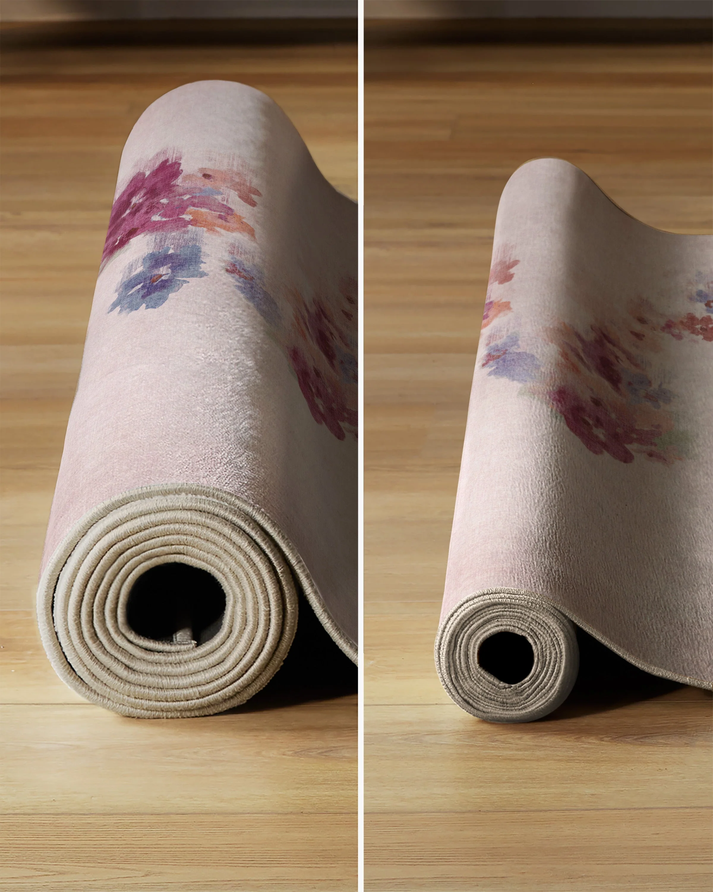 Clara Soft Rose Rug