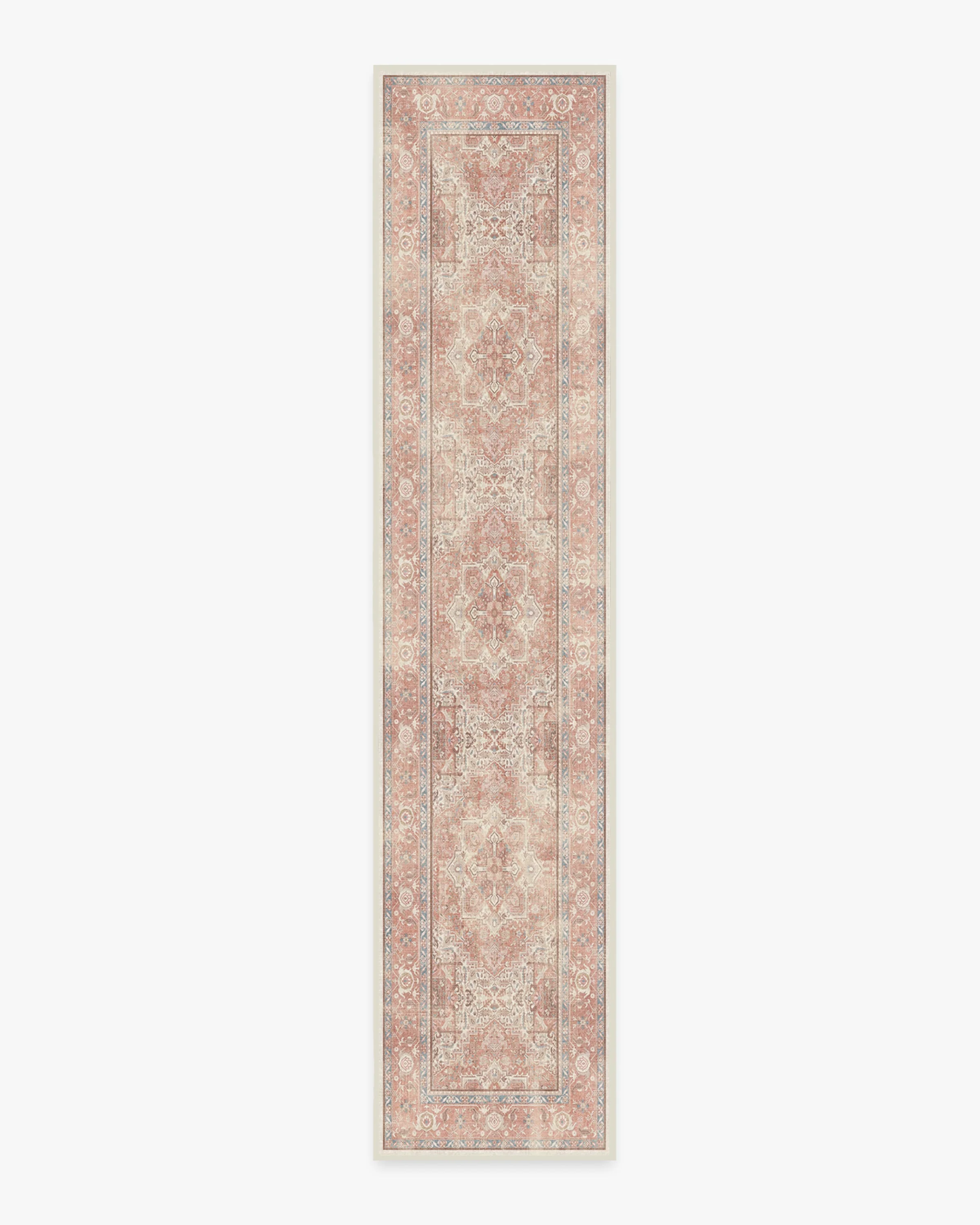 Kamran Rose Flatwoven Rug