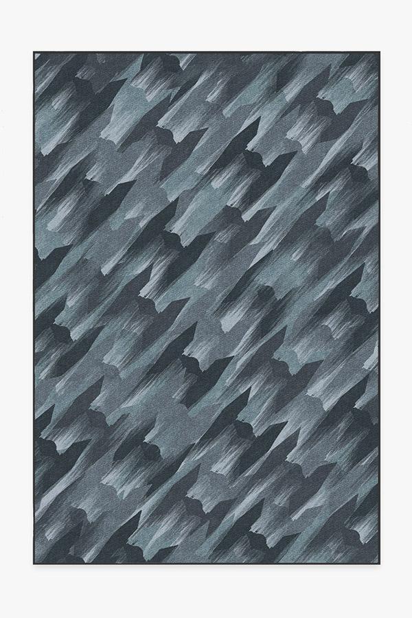 TIE Fighter Houndstooth Blue Flatwoven Rug