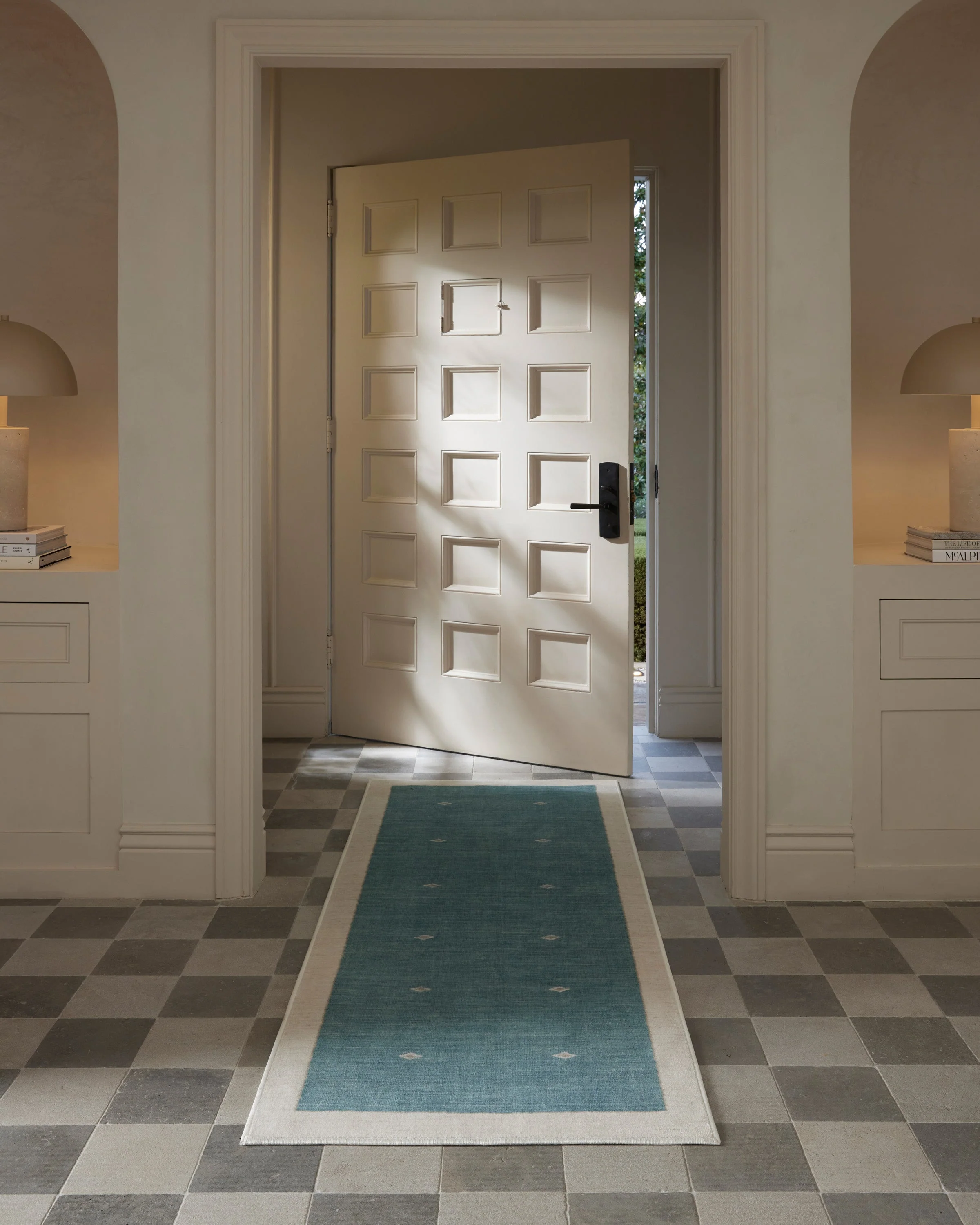 Luna Soft Teal Rug by goop