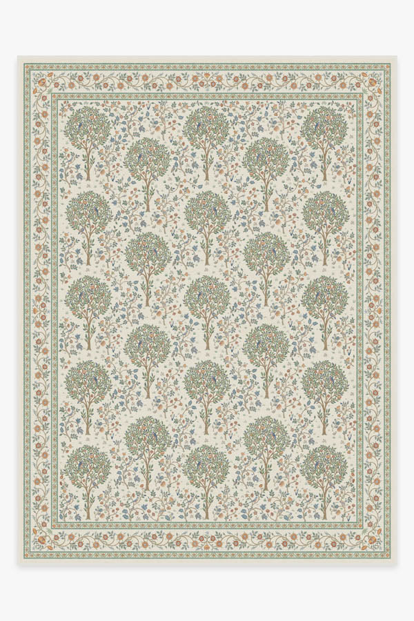 Kelmscott Tree Green Rug by Morris & Co.