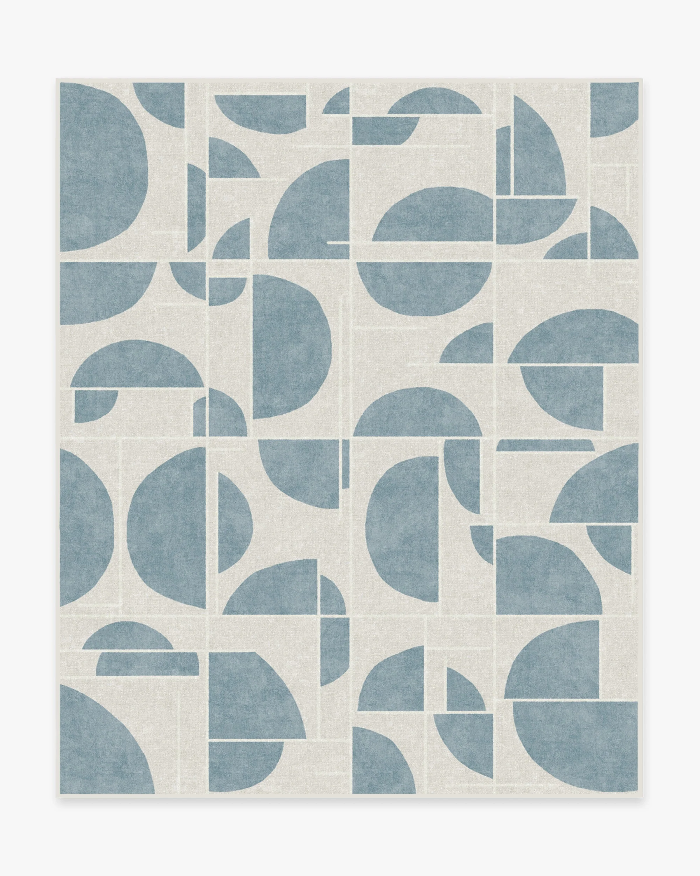 Lune Slate Blue Rug by Nina Takesh