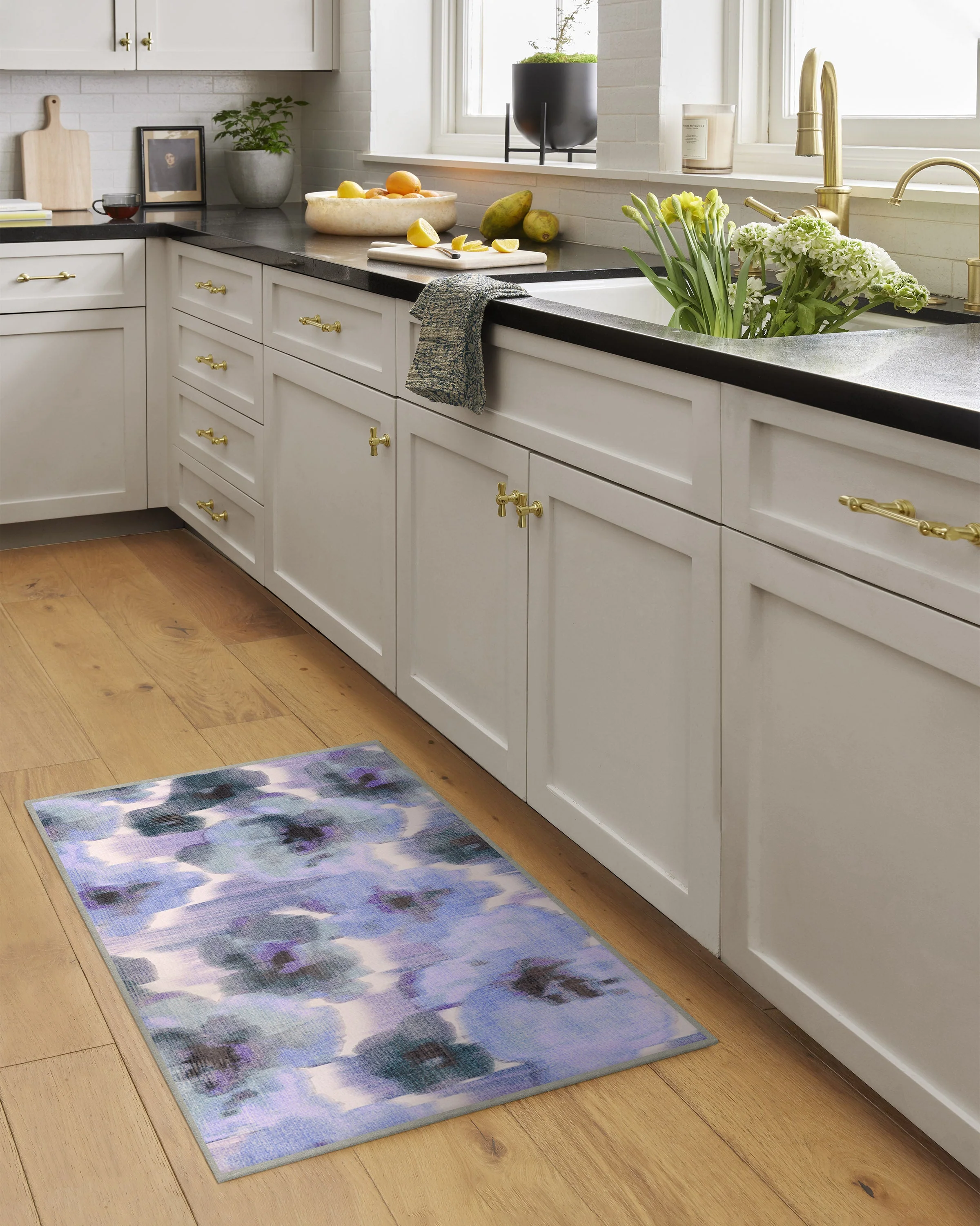 Emma Lavender Flatwoven Rug