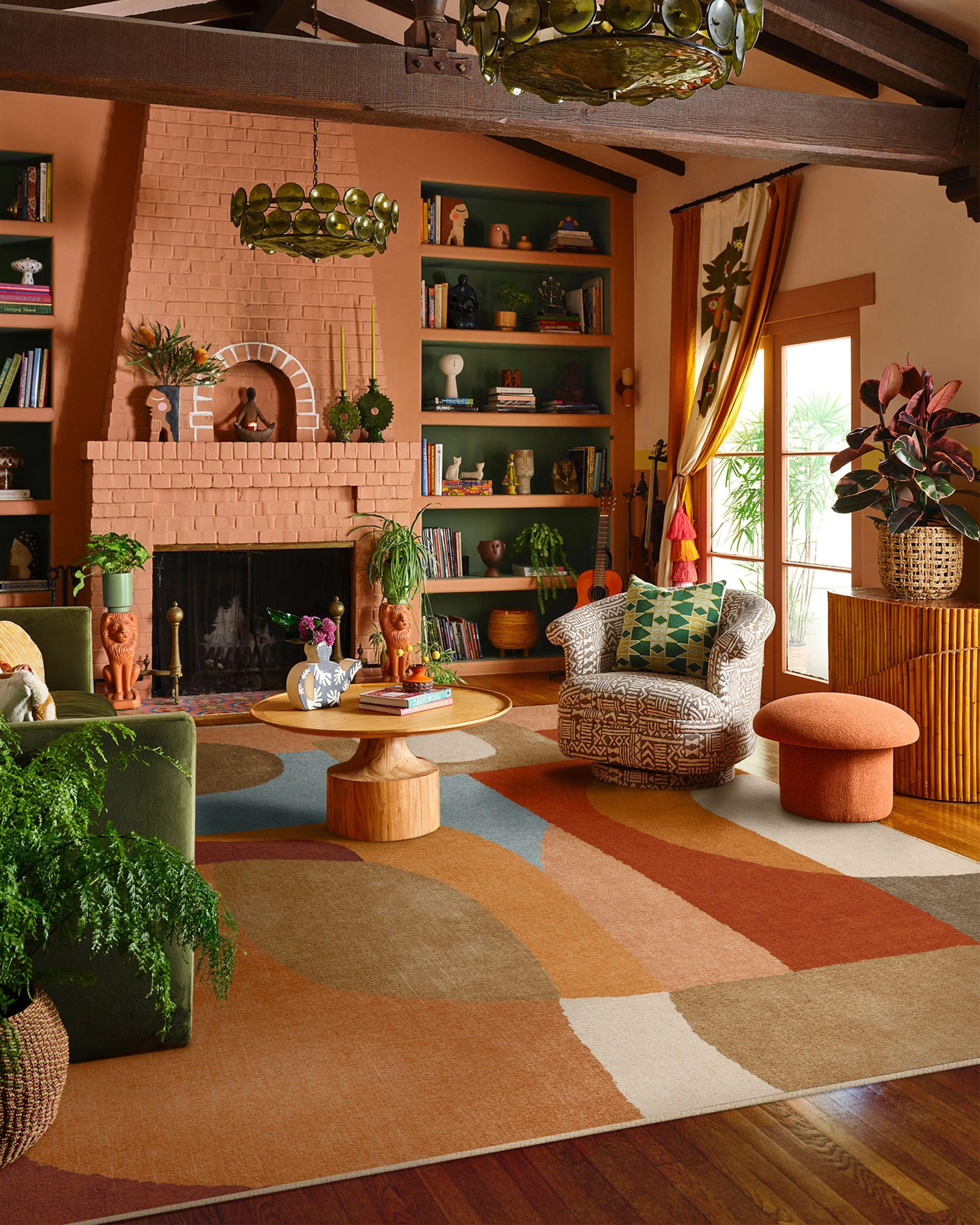 Sonia Terra & Sage Rug by Justina Blakeney