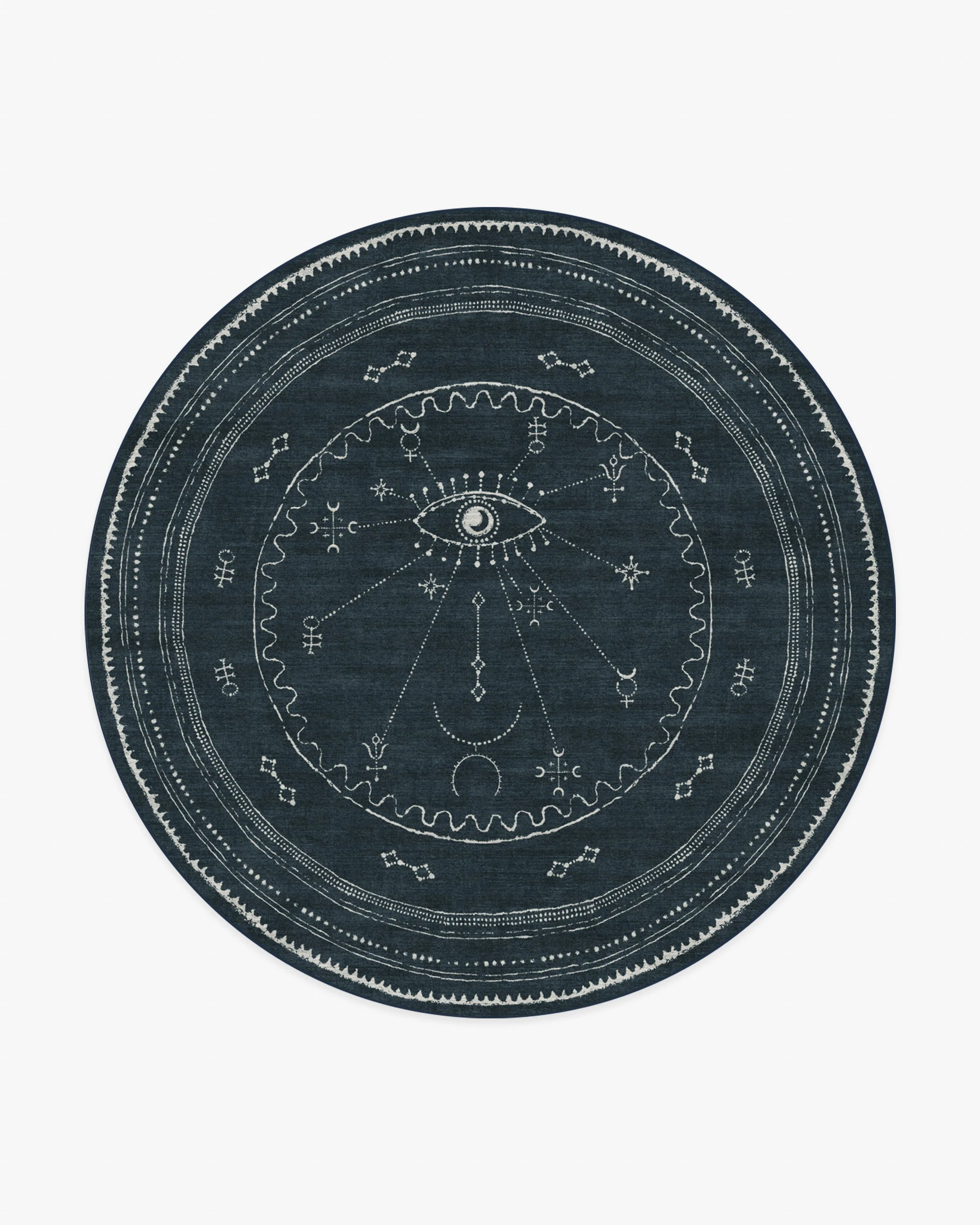 Velith Midnight Blue Flatwoven Rug