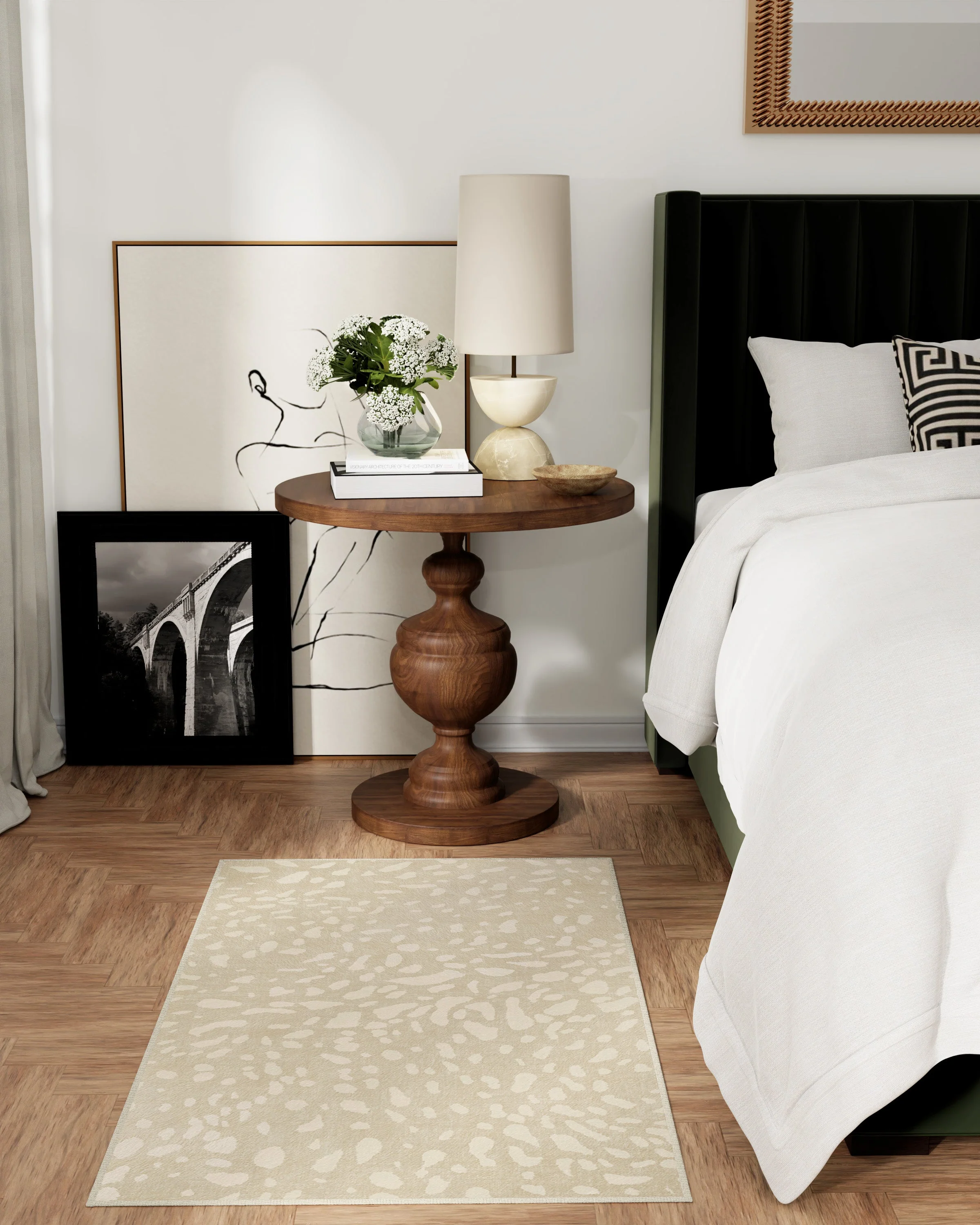 Fawn Stone Flatwoven Rug