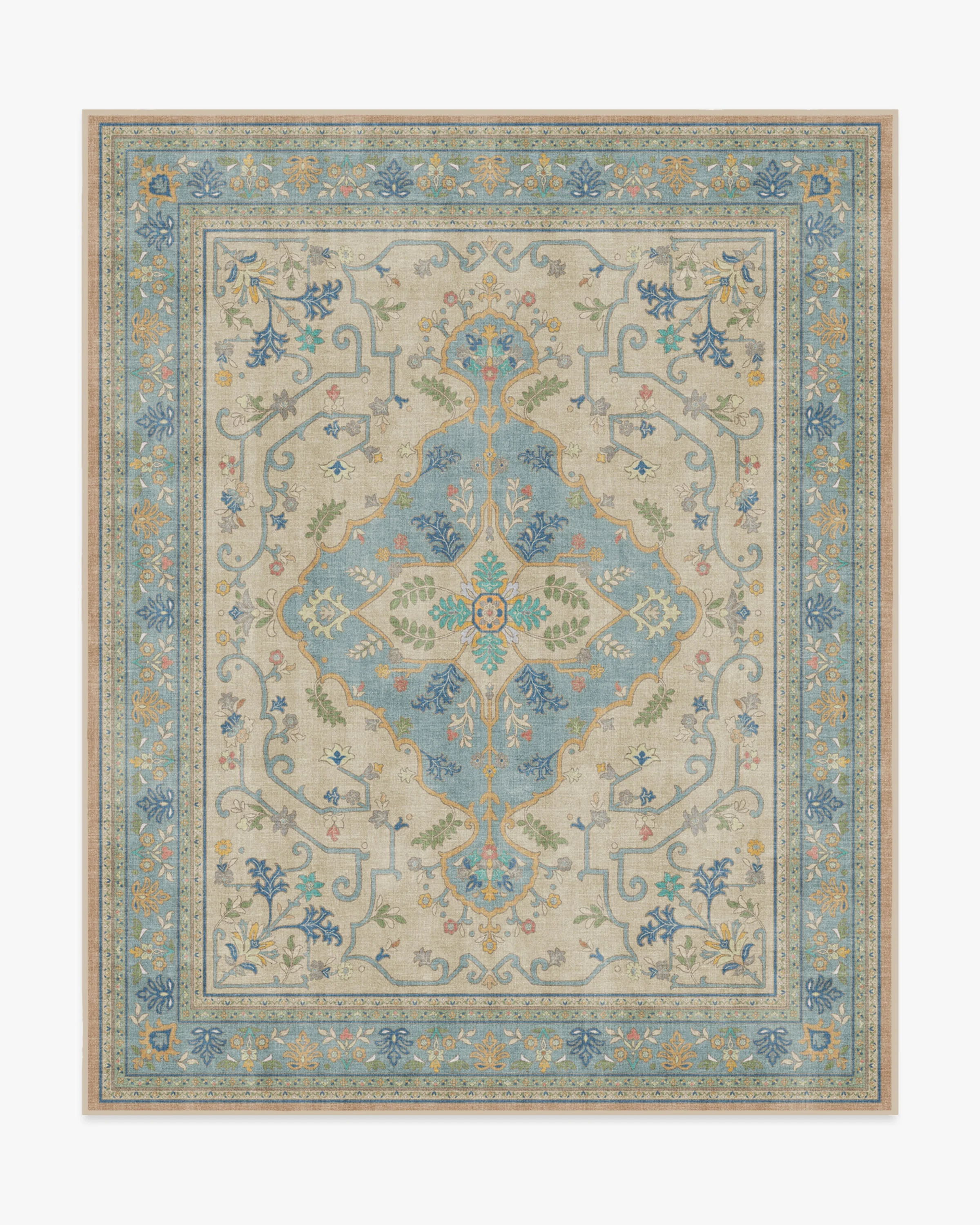 Tallulah Blue & Ivory Rug