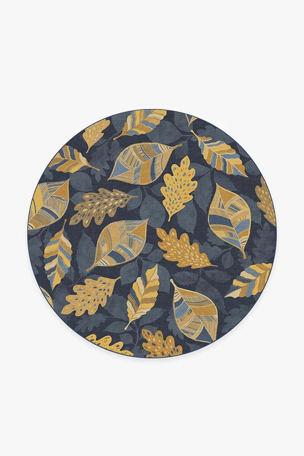 Aurelia Navy Gold Rug