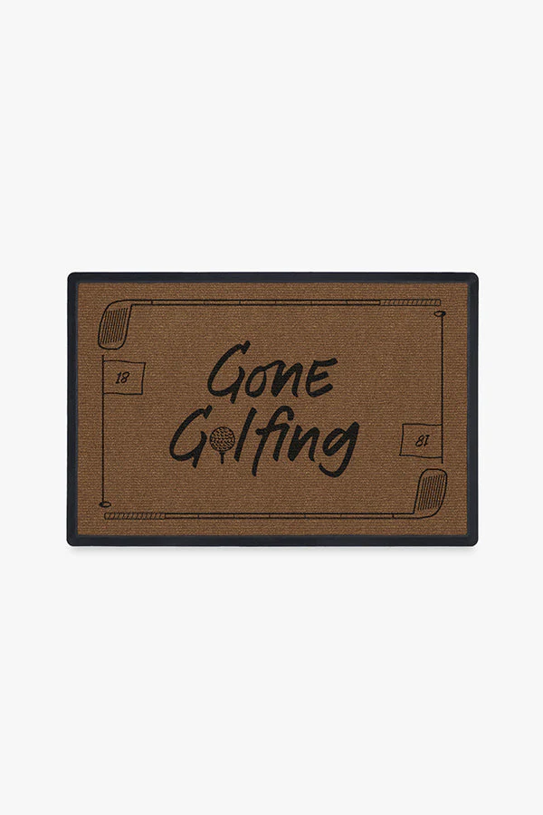 Gone Golfing Doormat