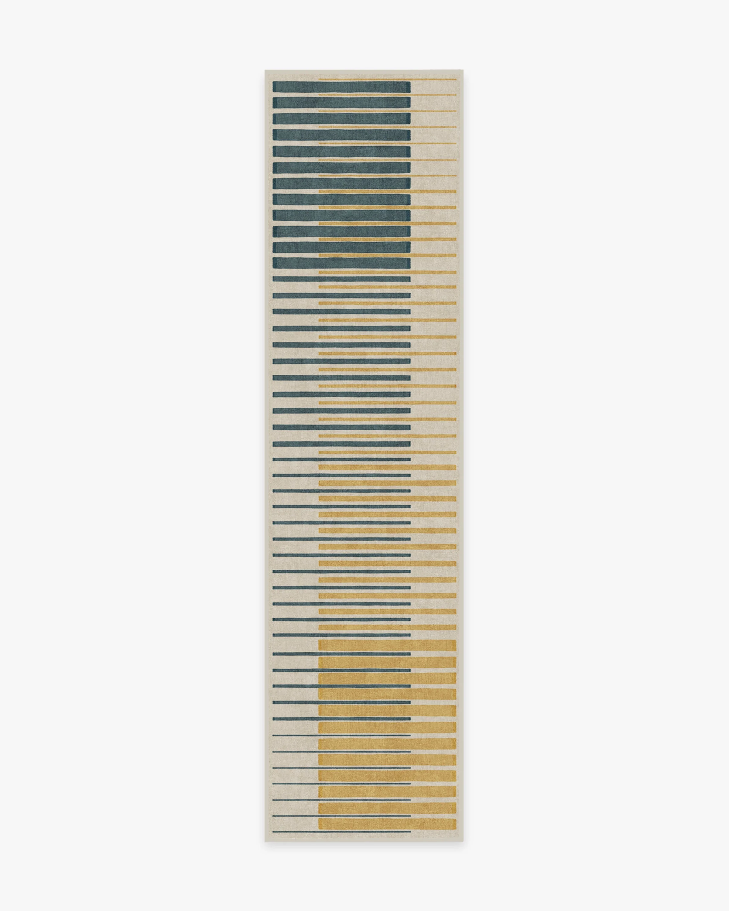 Gradasi Teal Quartz Flatwoven Rug