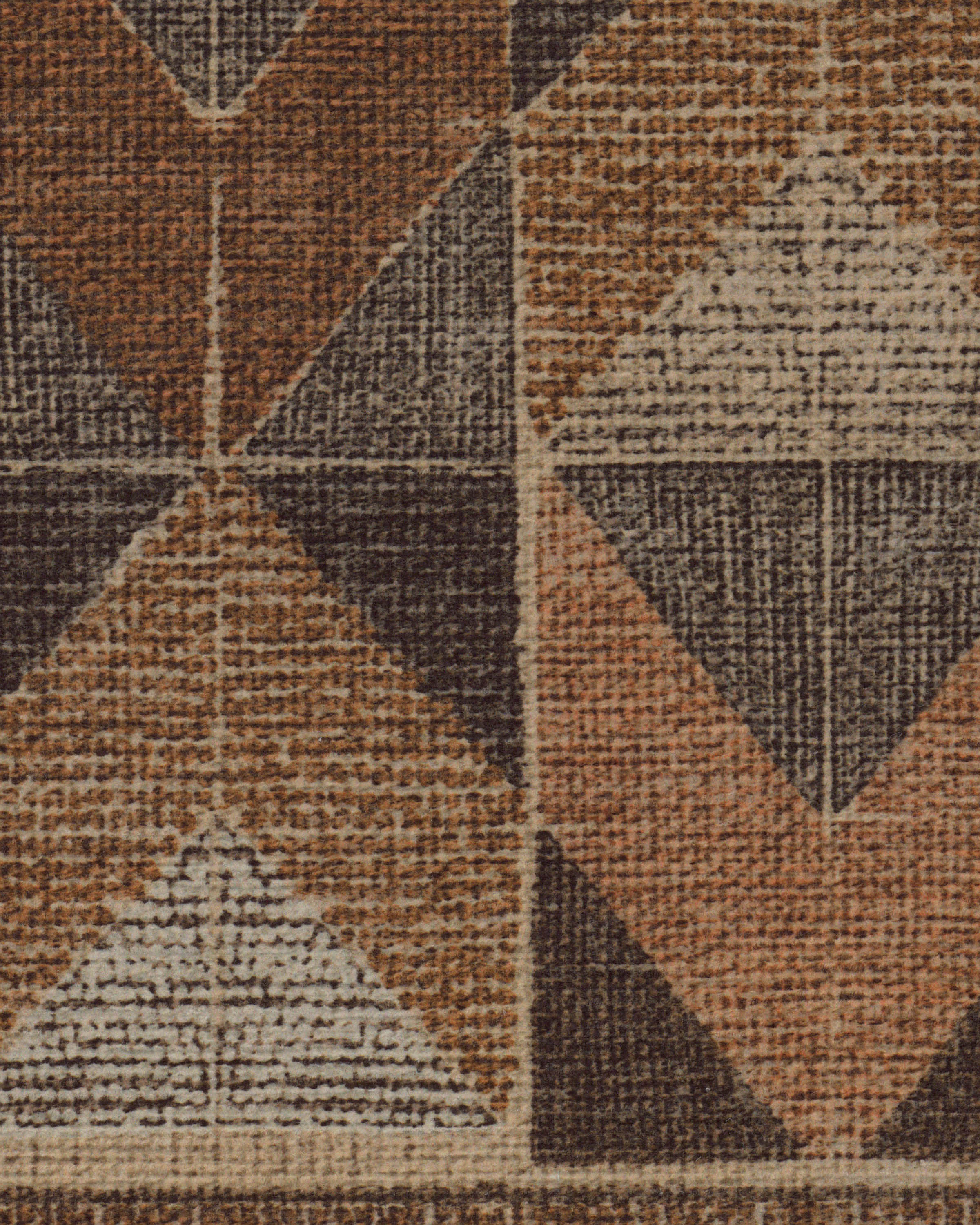 Ember Copper & Brown Flatwoven Rug